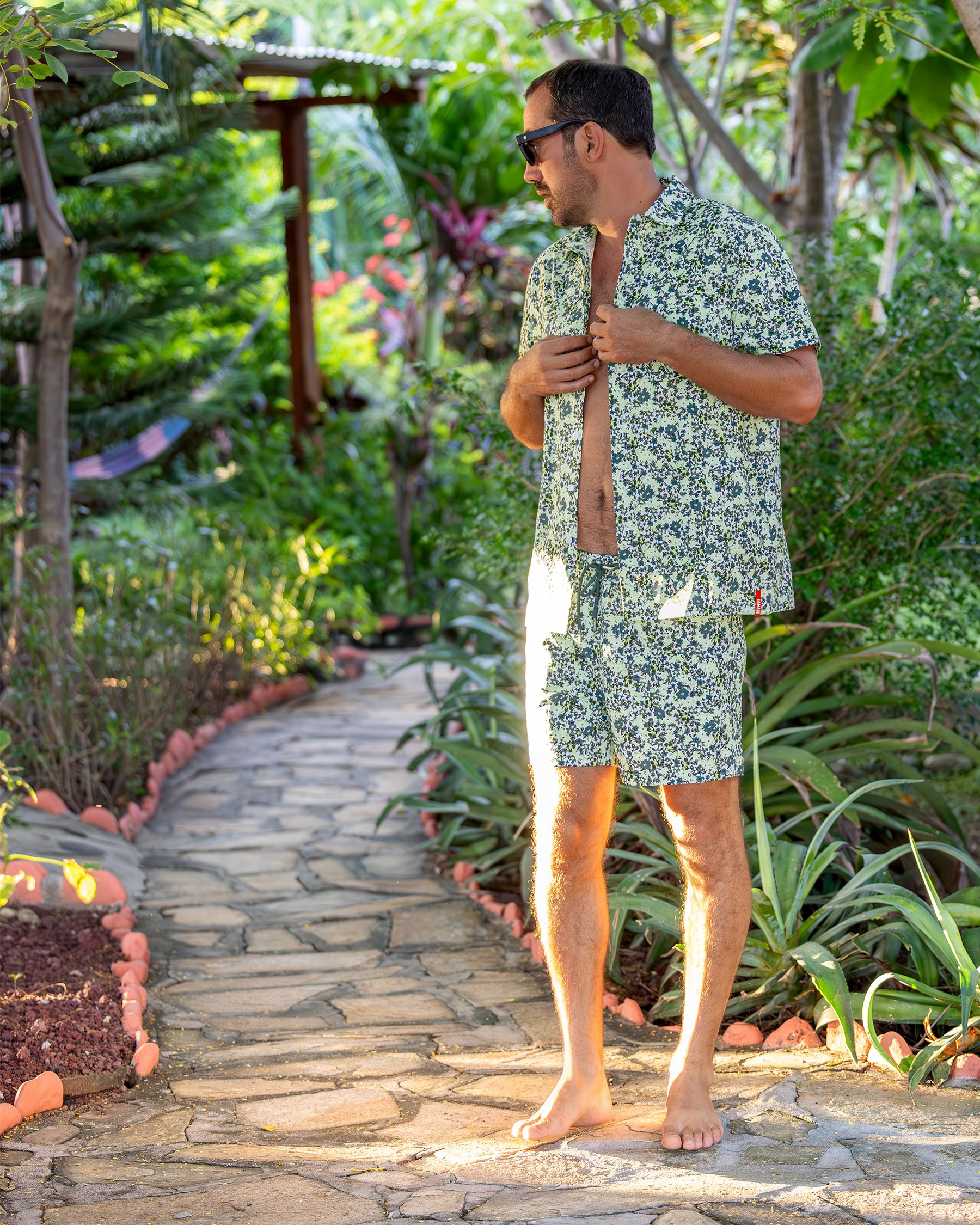 HAMABE Maillot volley Fleurs miniatures 03100041 - View8