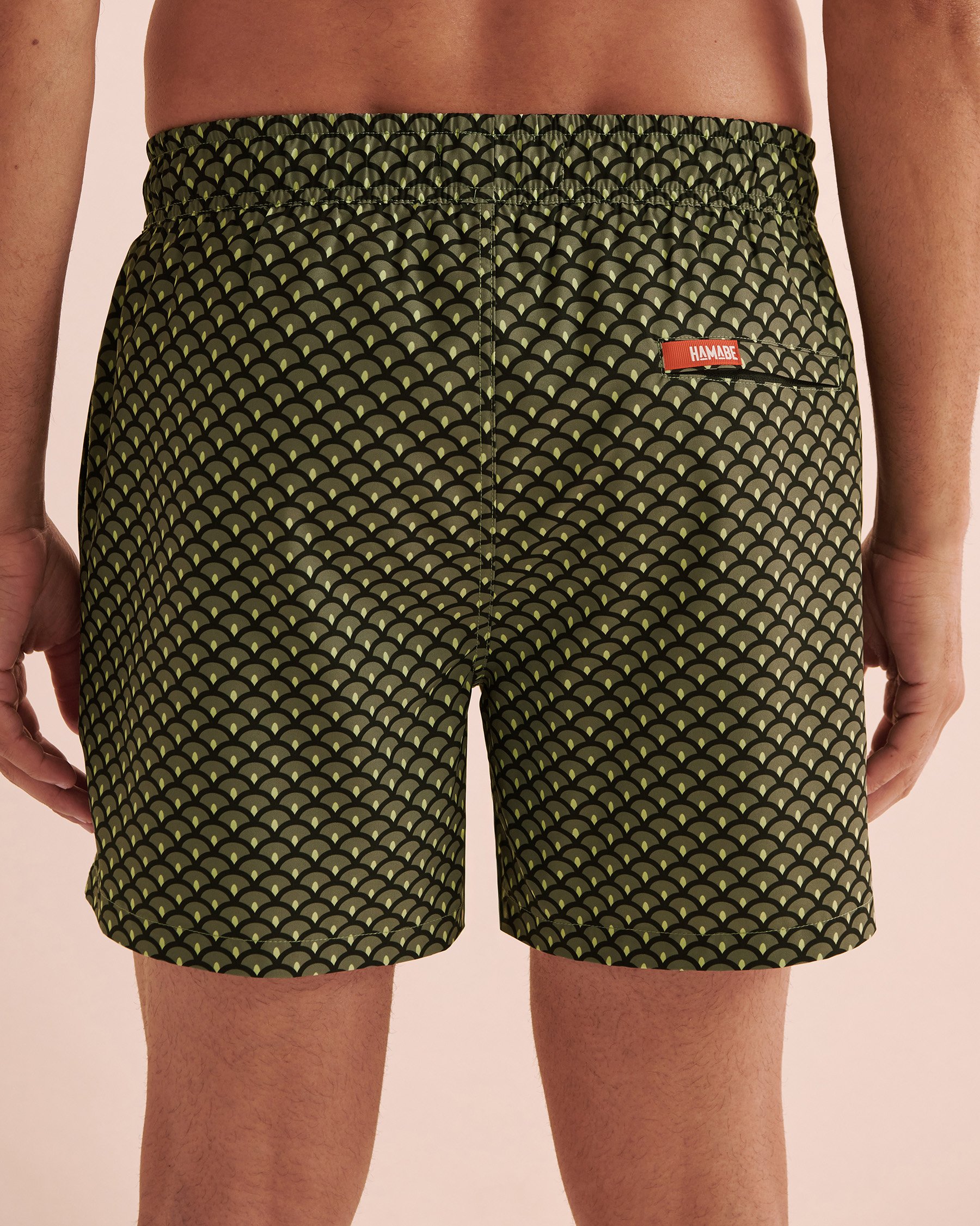 HAMABE Maillot volley Géométrique noir 03100041 - View2