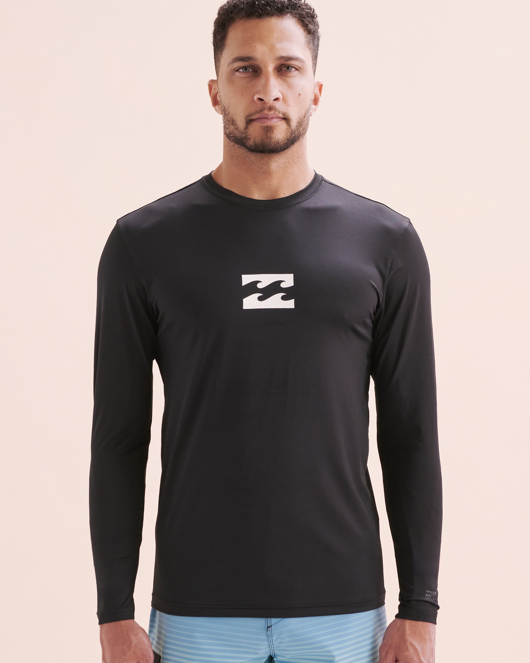 BILLABONG All Day Wave Long Sleeve Rashguard Black 24A030400 - View4