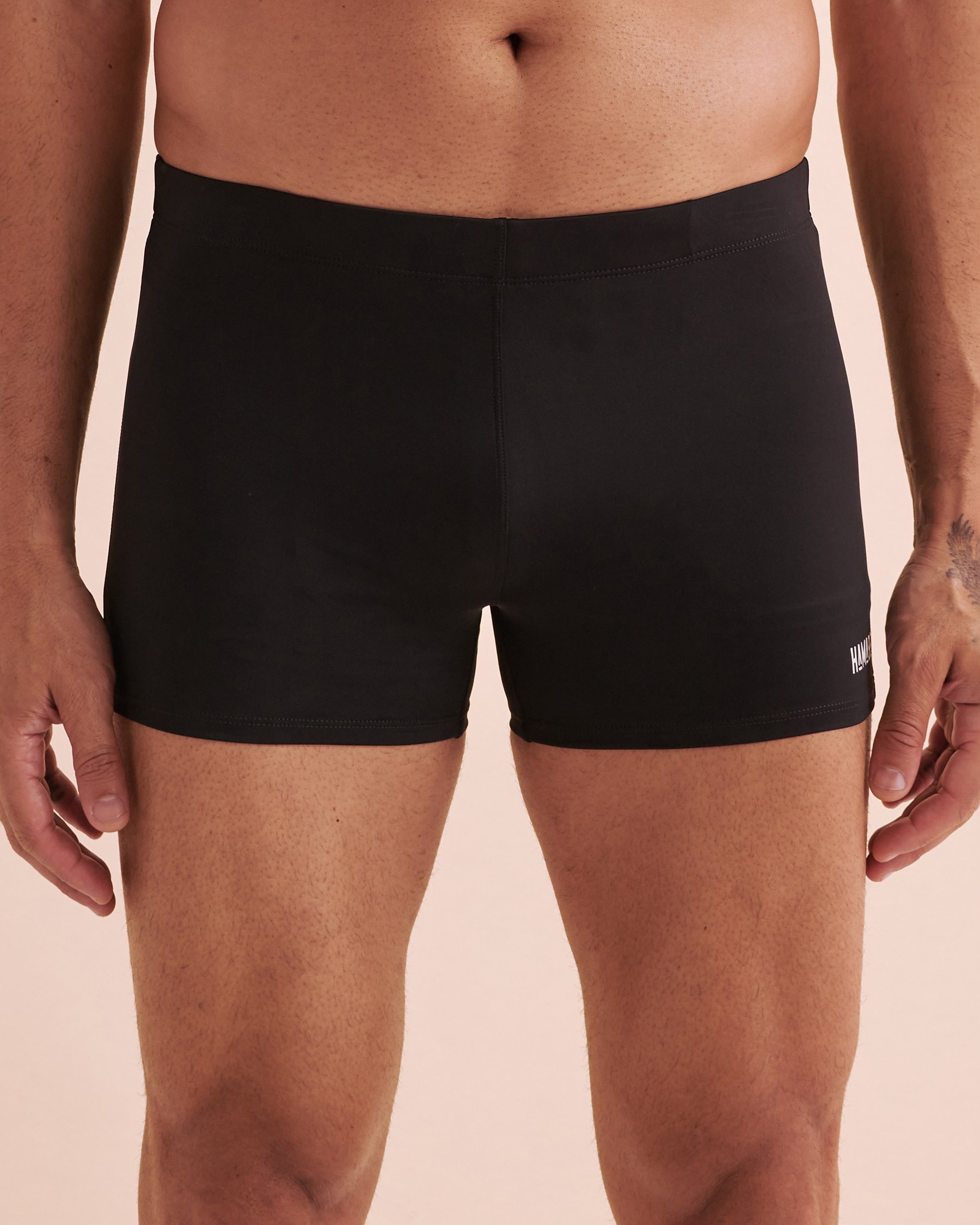 HAMABE Maillot de bain boxer Noire 03100045 - View1