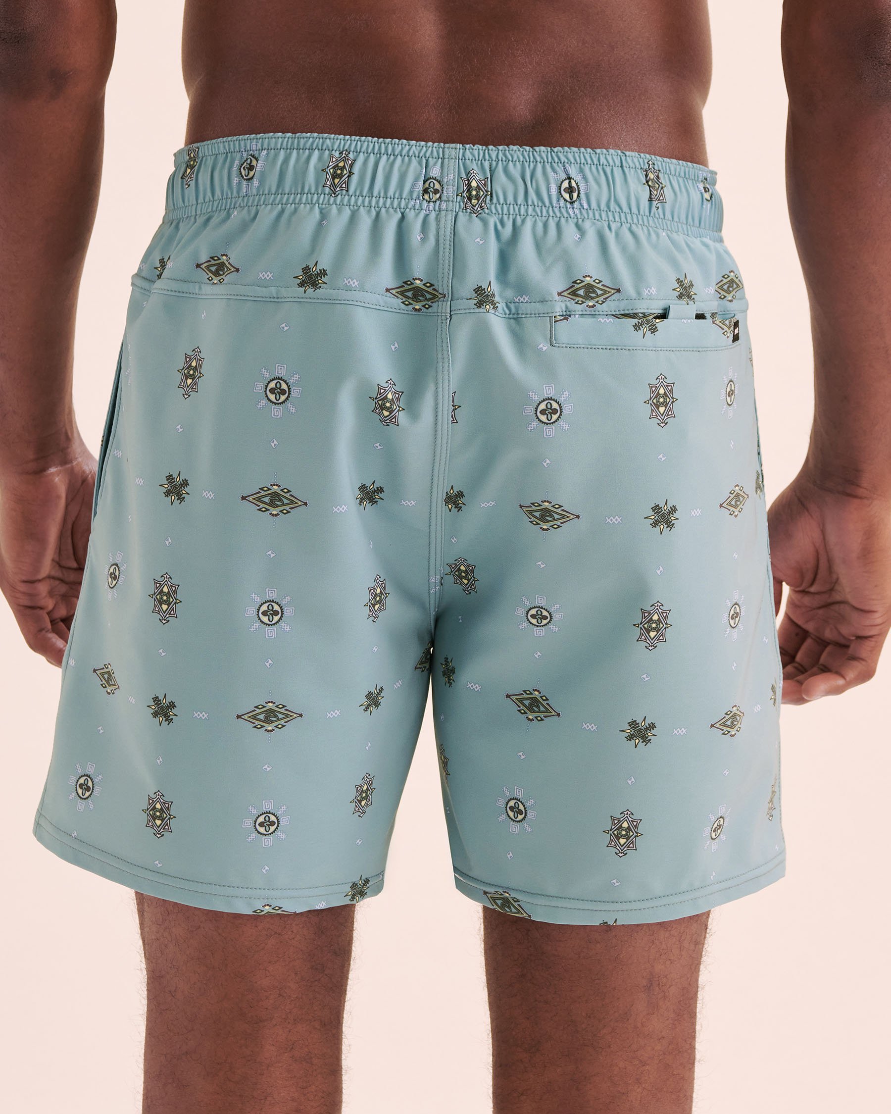 RIP CURL Maillot volley Fun Times Bleu Lagoon 09GMBO - View2