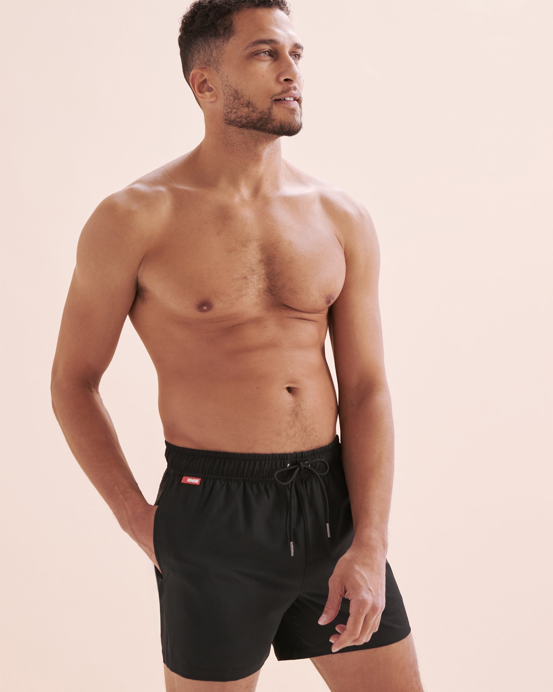 HAMABE Volley Swimsuit Black 03100052 - View4