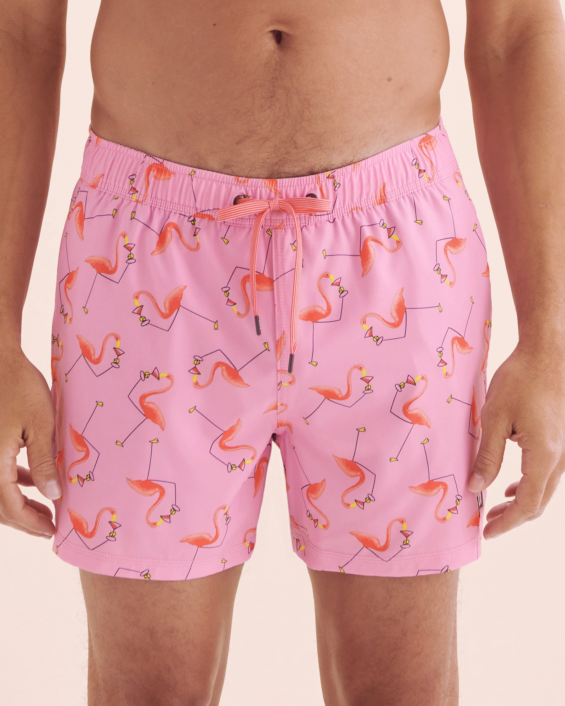 SAXX Maillot volley Oh Buoy Imprimé flamant rose SXSW03L - View5