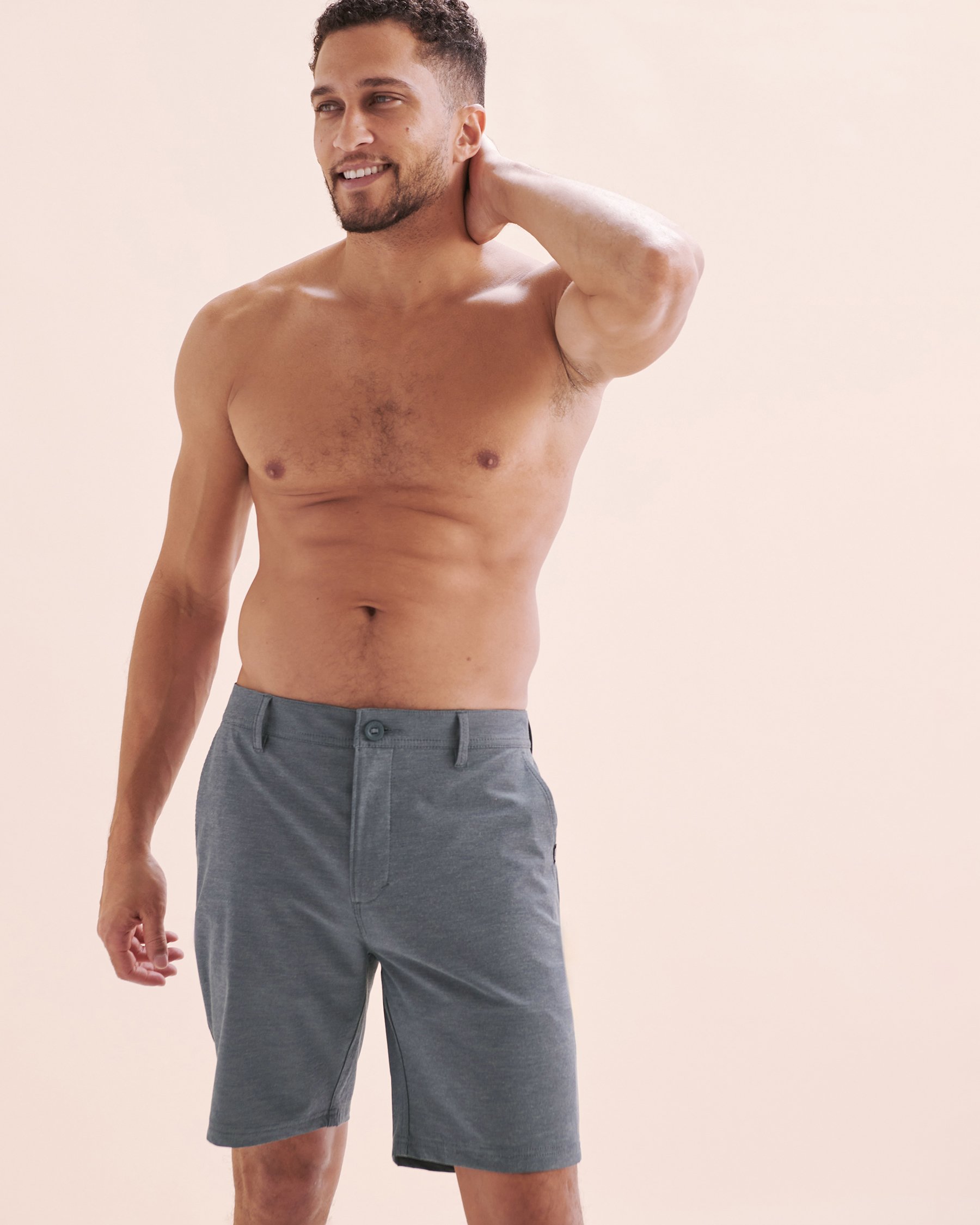 RIP CURL Short hybrid Boardwalk Phase Nineteen Bleu minéral 02ZMWS - View4