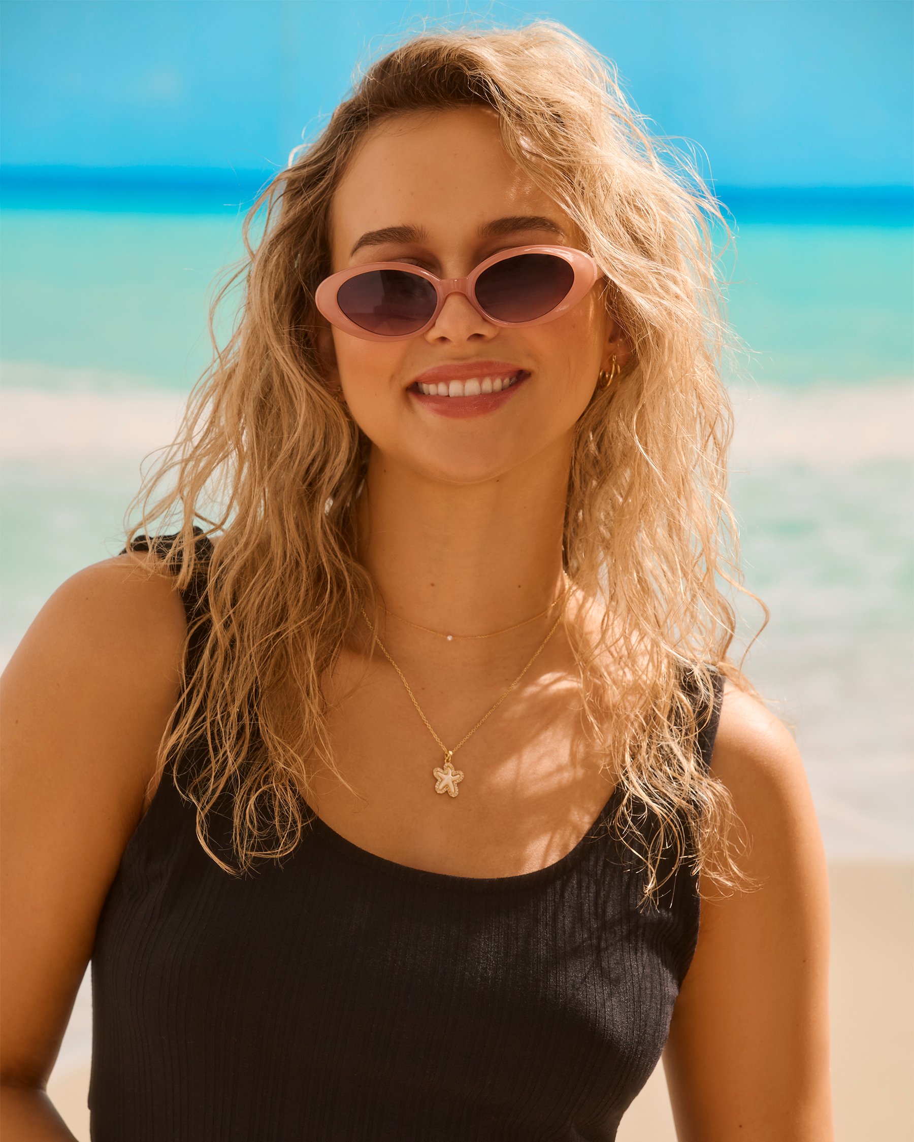 MY BIKINI STORY Ribbed Sleeveless Dress Black 02300141 - View4