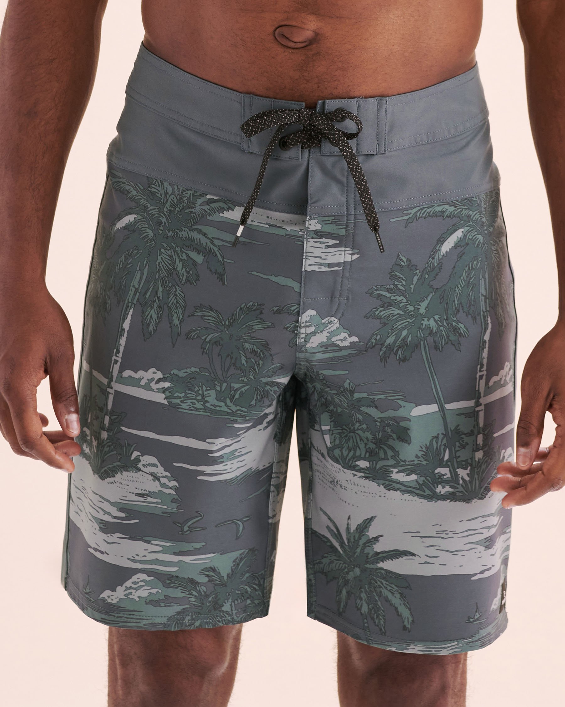 RIP CURL Mirage Barrel Killa Boardshort Swimsuit Mineral Blue 0BGMBO - View2
