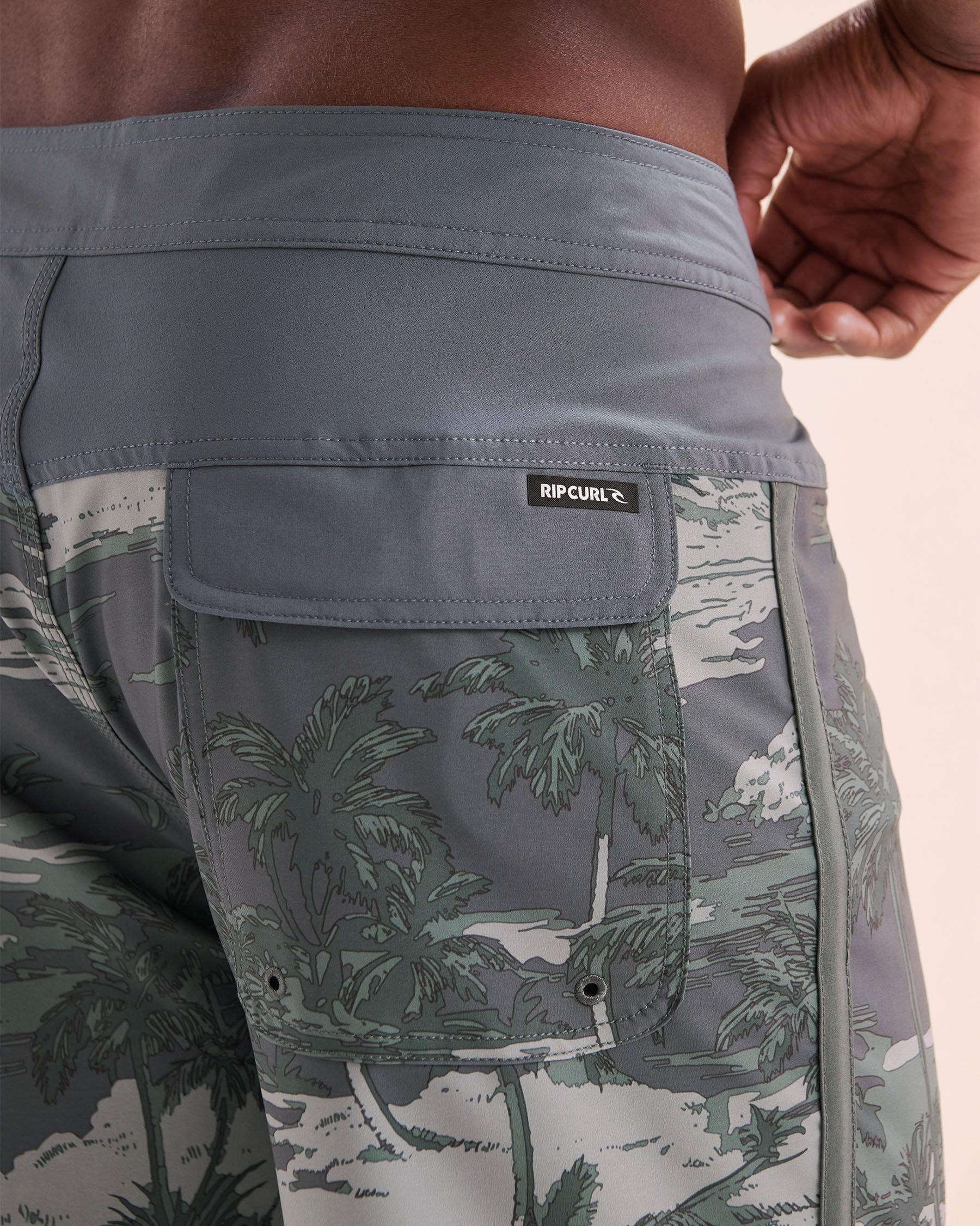 RIP CURL Mirage Barrel Killa Boardshort Swimsuit Mineral Blue 0BGMBO - View4