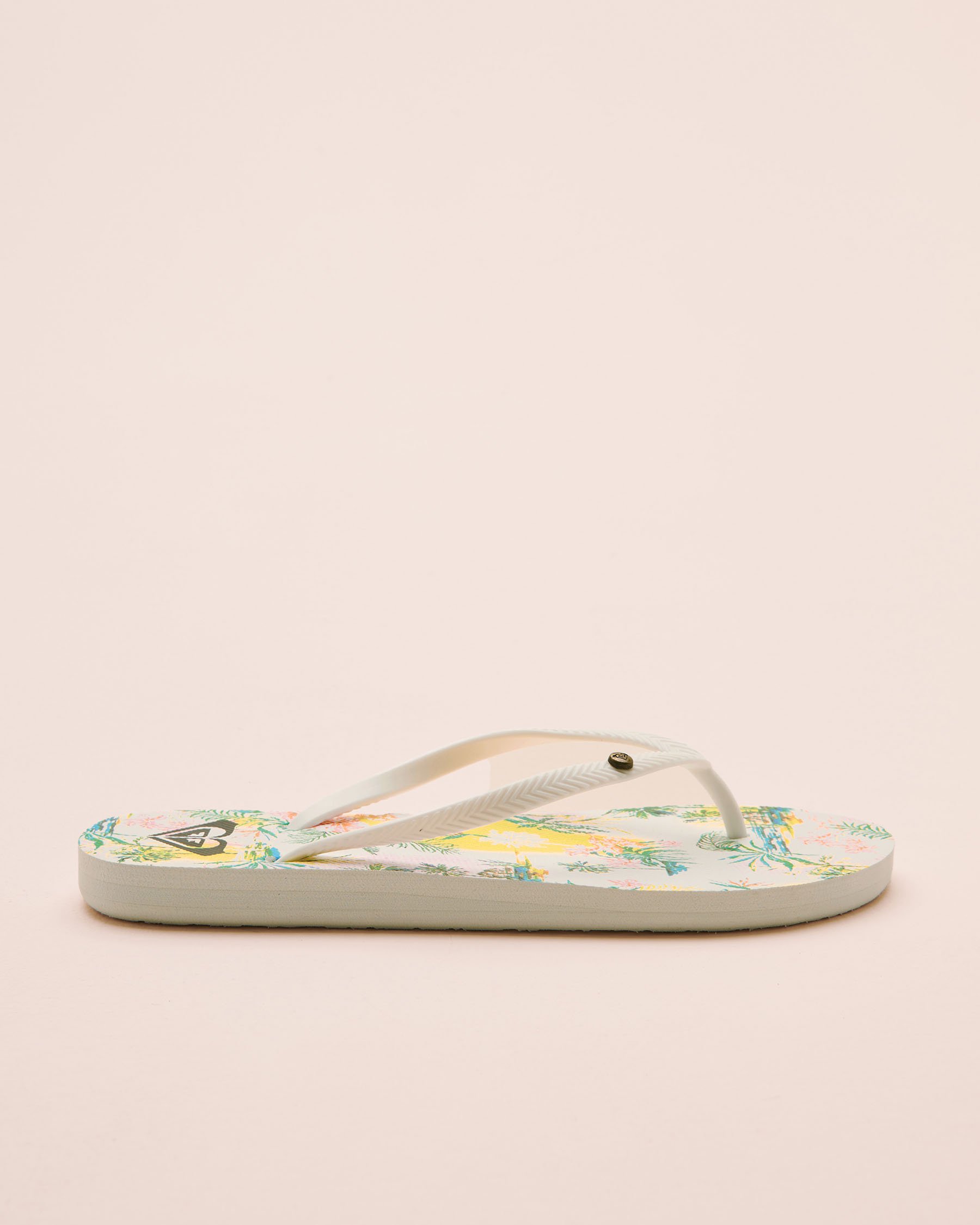 ROXY Bermuda Print Flip-flops White 13901670 - View2
