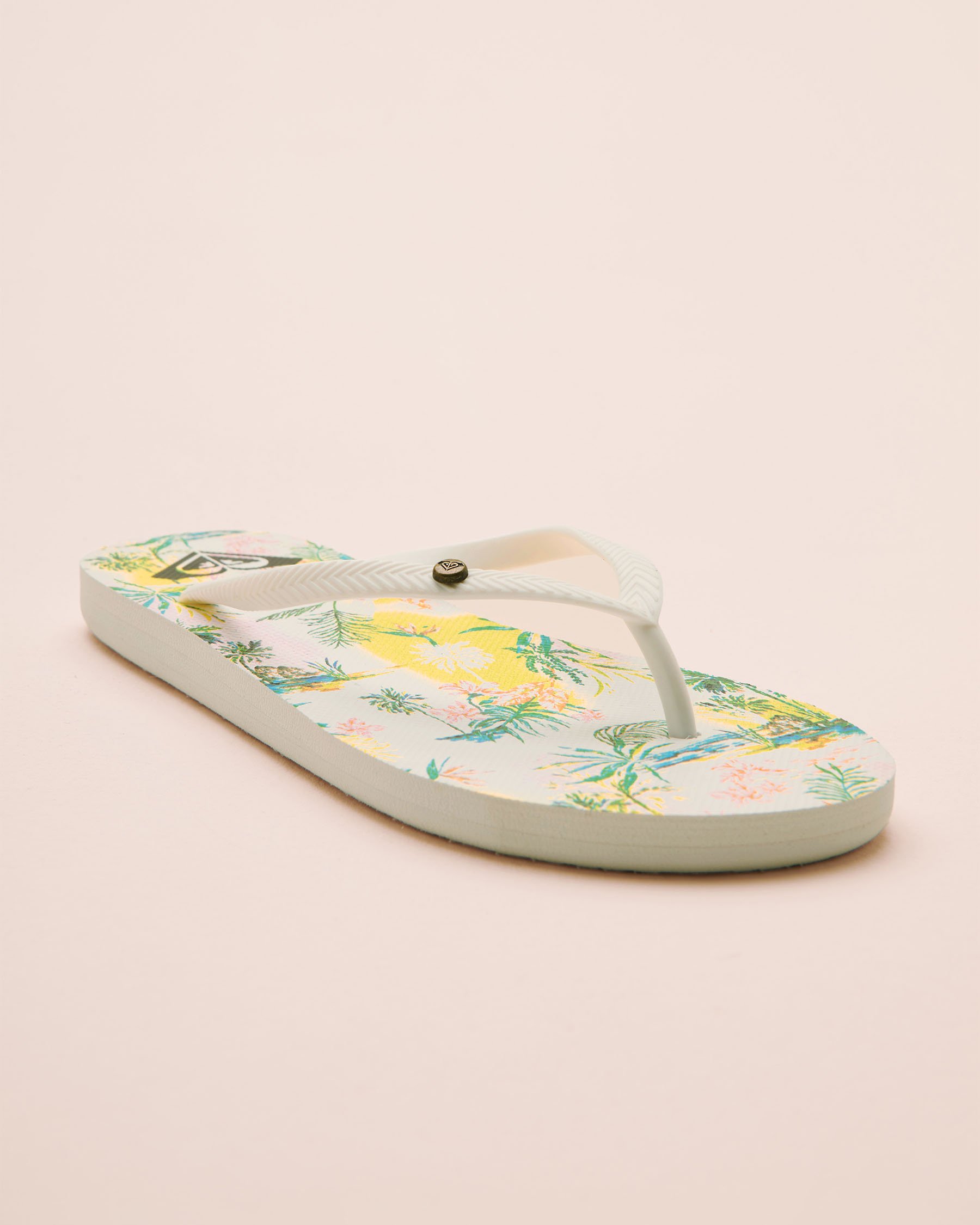 ROXY Bermuda Print Flip-flops White 13901670 - View5