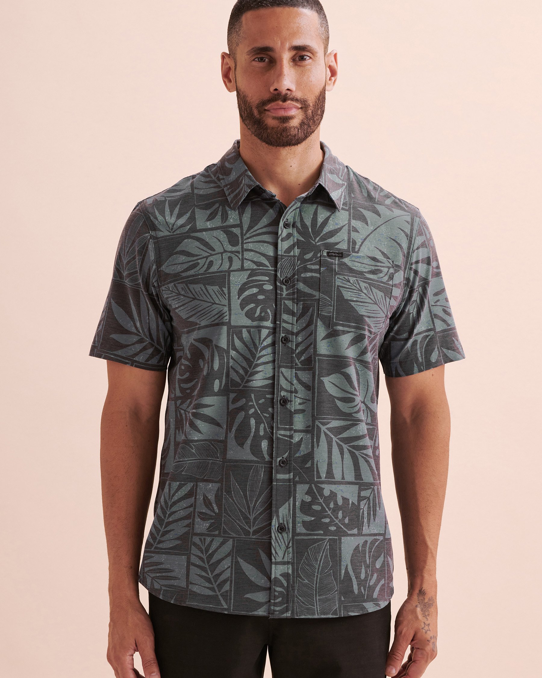 O'NEILL Chemise à manches courtes Trvlr UPF Traverse Noir et bleu SP5104103 - View4