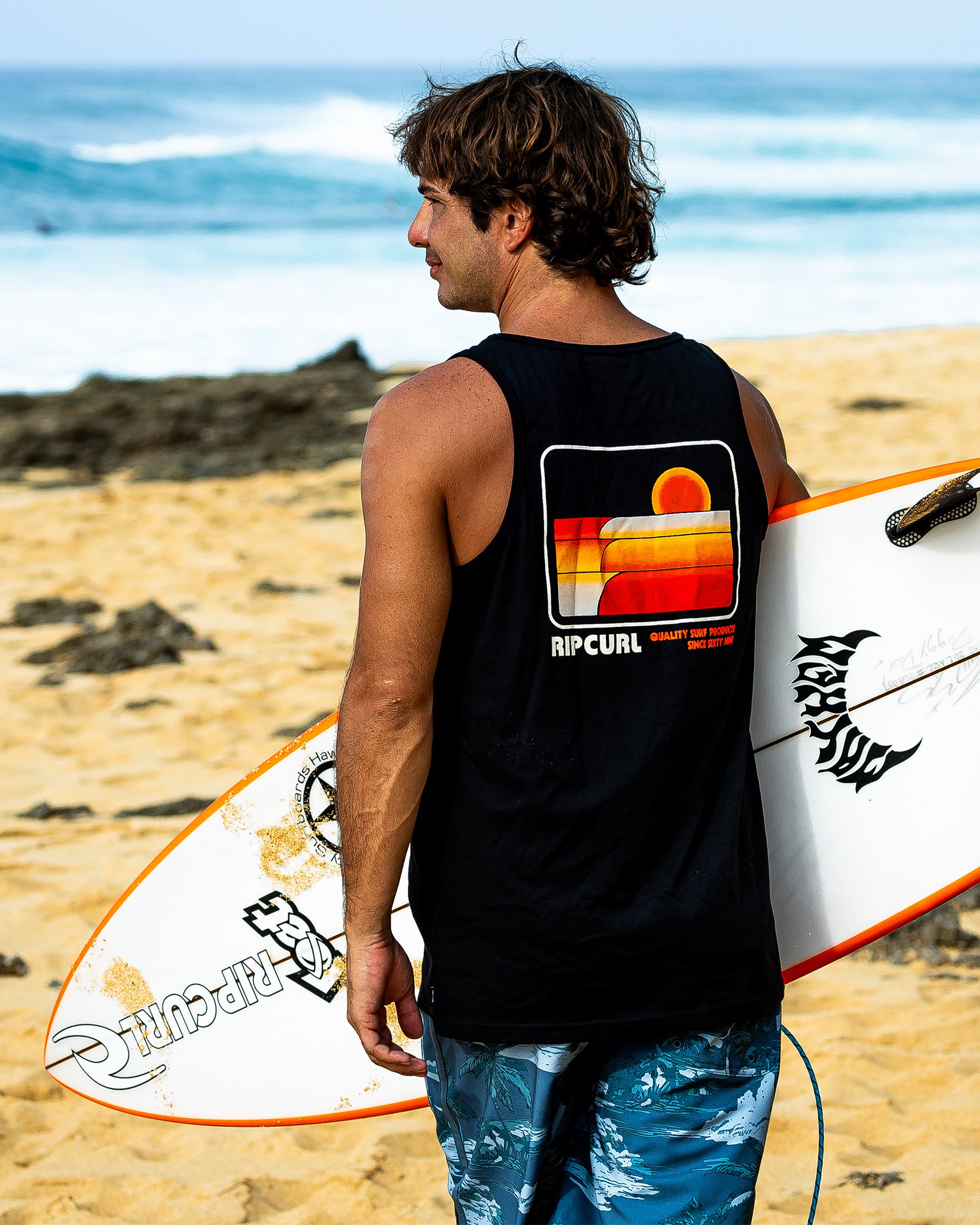 RIP CURL Camisole Surf Revival Peaking Noir 0OIMTE - View1