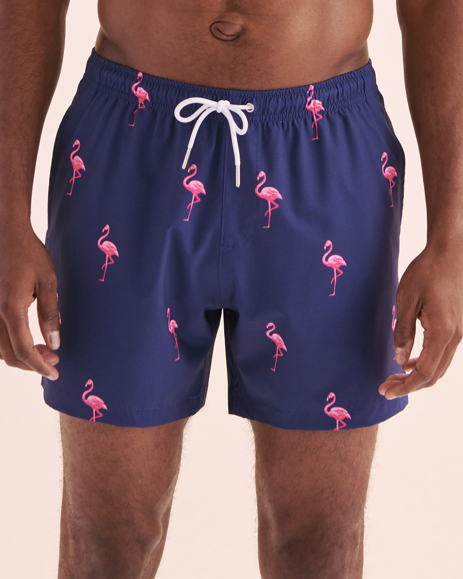 BERMIES Maillot volley flamant rose Bleu et rose MIAMI NIGHT - Voir2