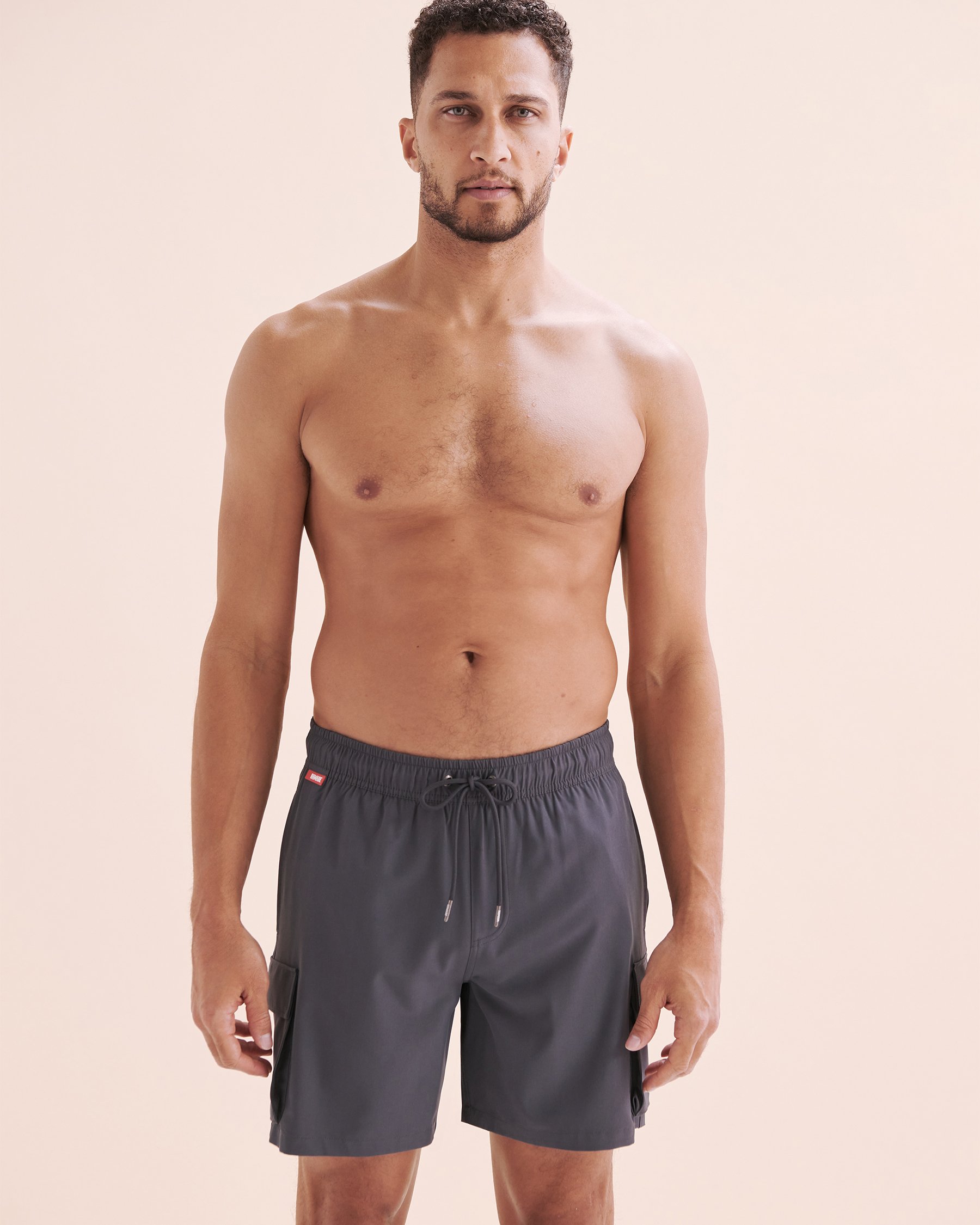 HAMABE Cargo Volley Swimsuit Ombre Blue 03100048 - View5