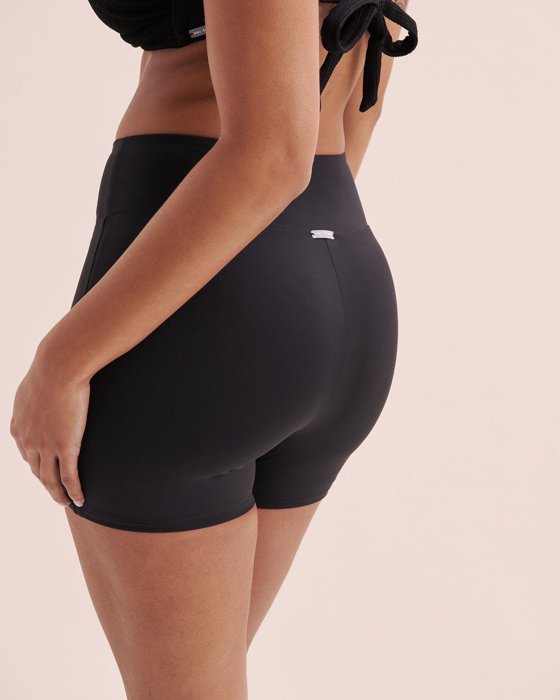 EAU DE SEA Short de bain taille haute Blue Coastal Noir 01300394 - View7