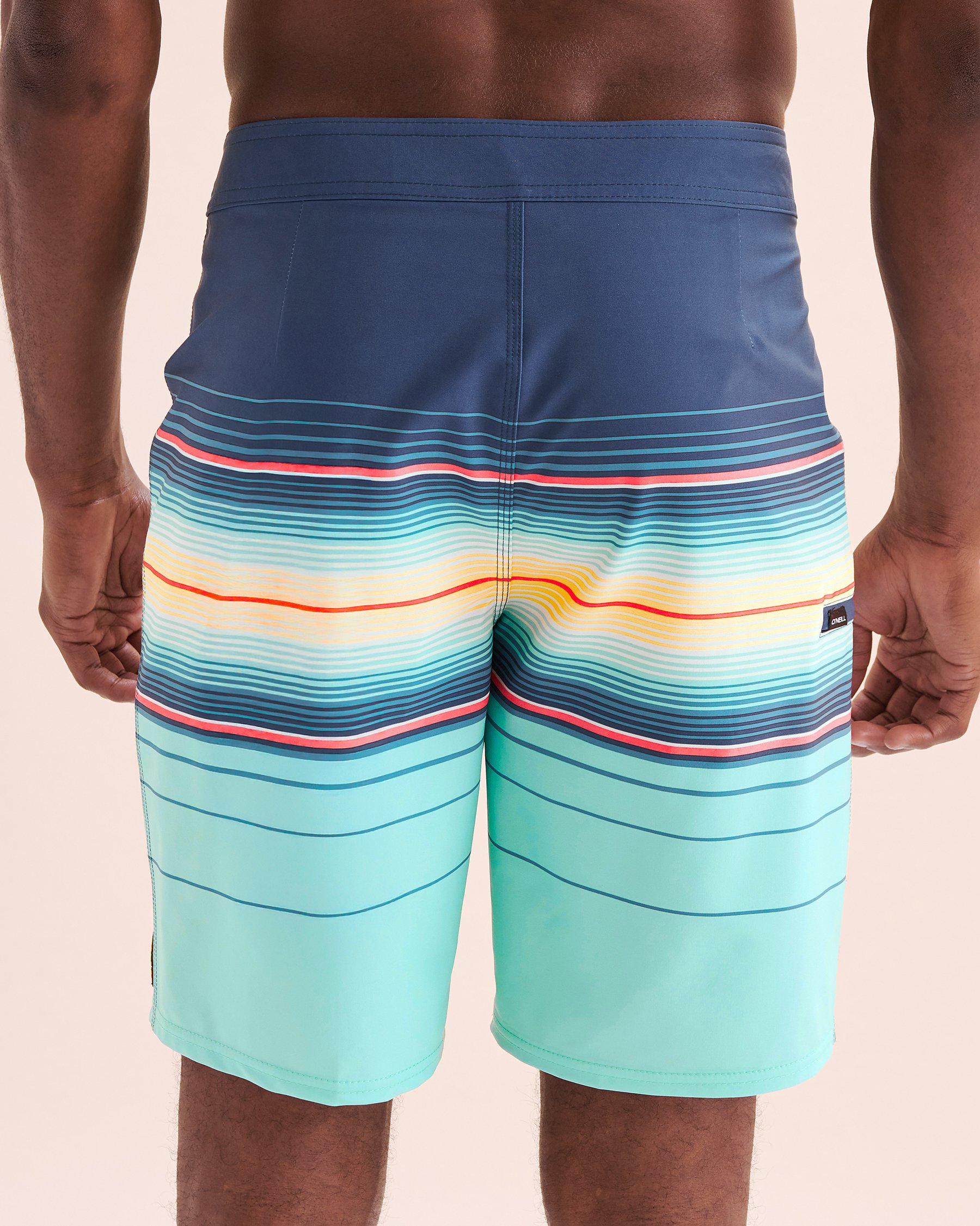 O'NEILL Hyperfreak Stripe Boardshort Swimsuit Indigo Blue SP5106007C - View2