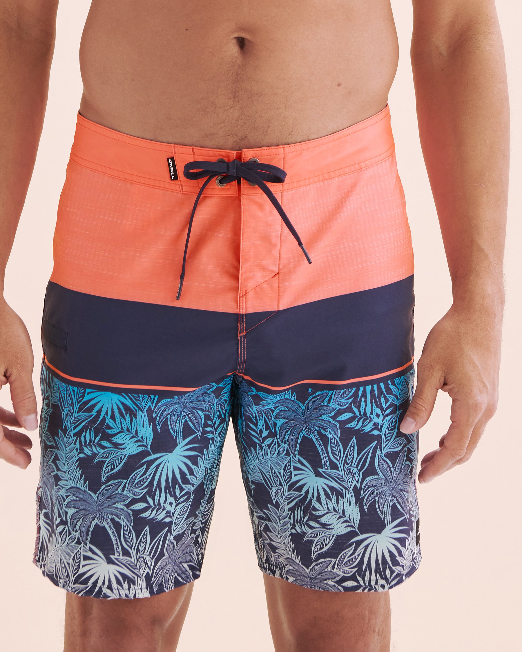 O'NEILL Maillot Boardshort Hyperfreak Heat Block Bleu et rose SP5106005C - Voir4