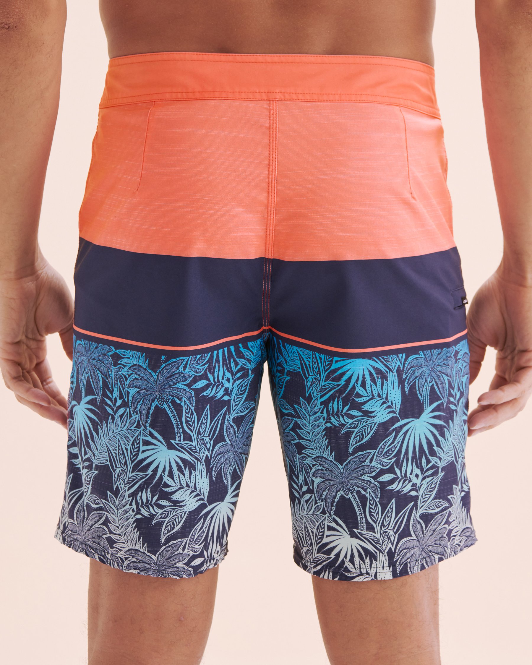 O'NEILL Maillot Boardshort Hyperfreak Heat Block Bleu et rose SP5106005C - Voir5