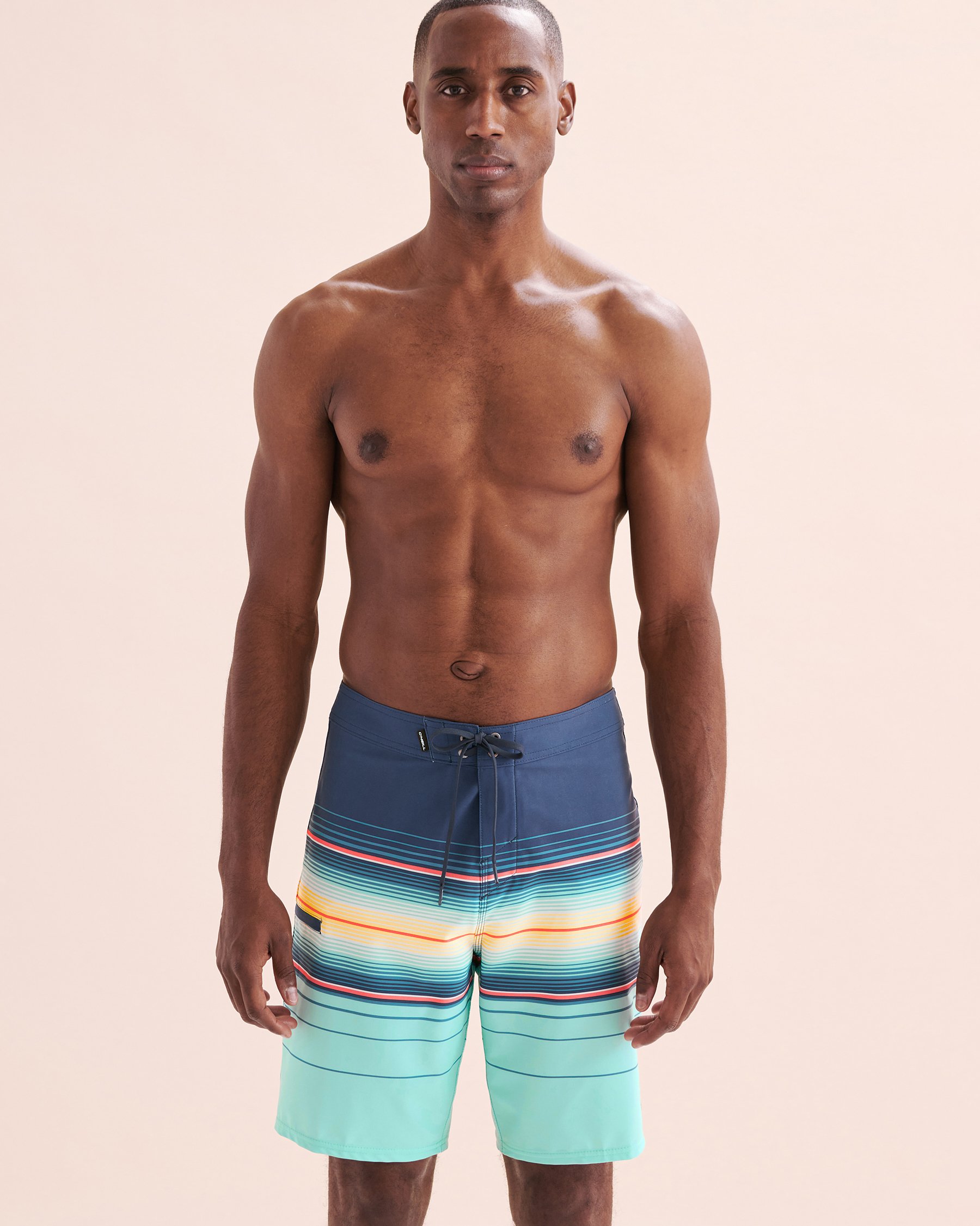 O'NEILL Hyperfreak Stripe Boardshort Swimsuit Indigo Blue SP5106007C - View5
