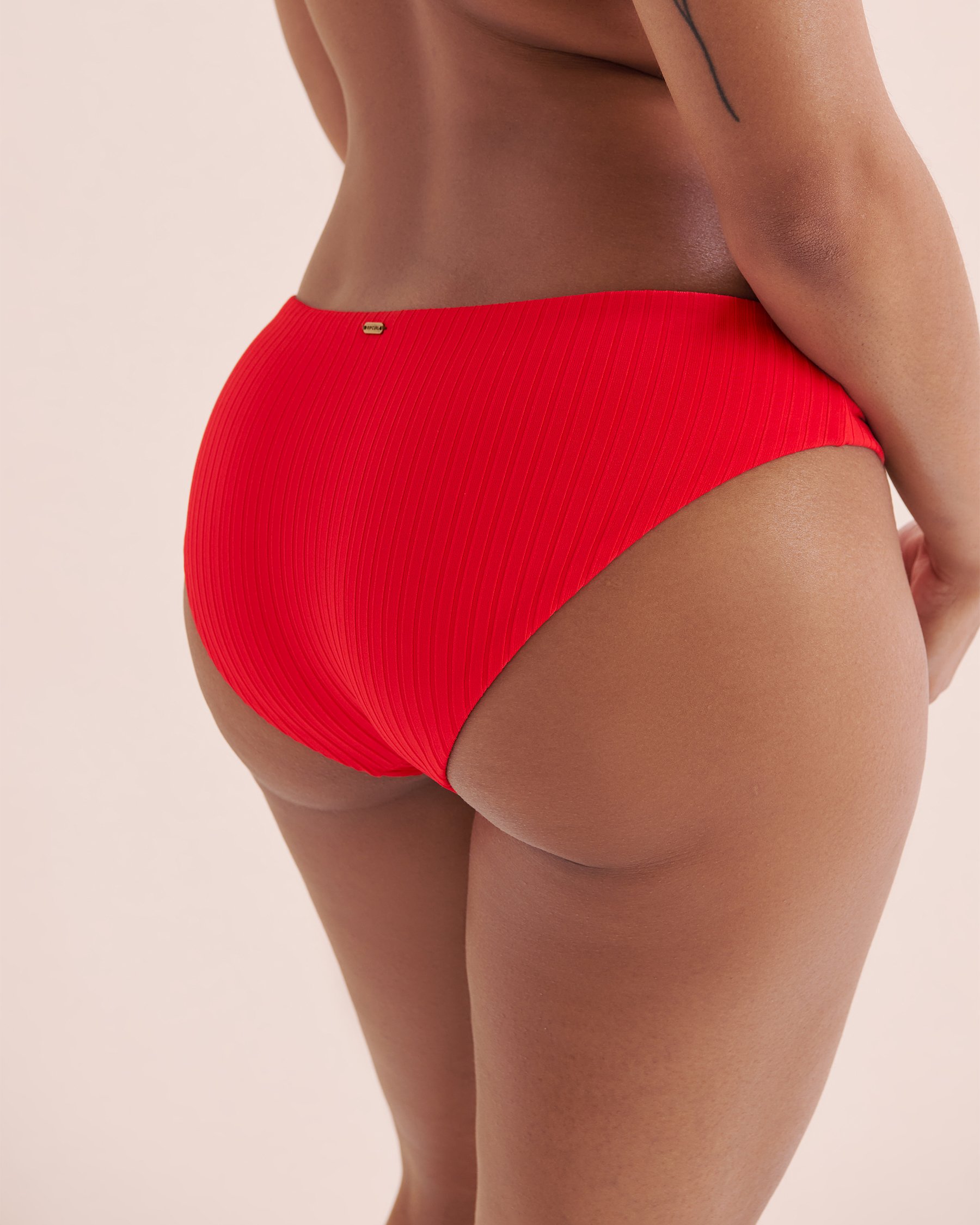 RIP CURL Bas de bikini couverture intégrale Premium Surf Rouge Hibiscus 0OXWSW - View3