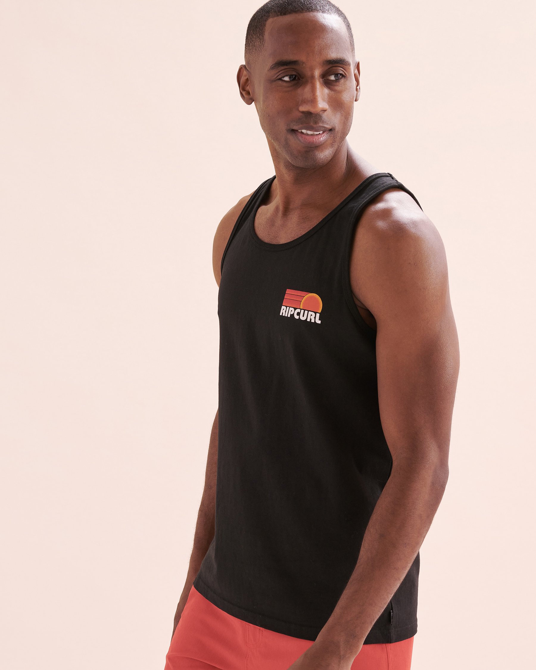 RIP CURL Surf Revival Peaking Tank Top Black 0OIMTE - View2