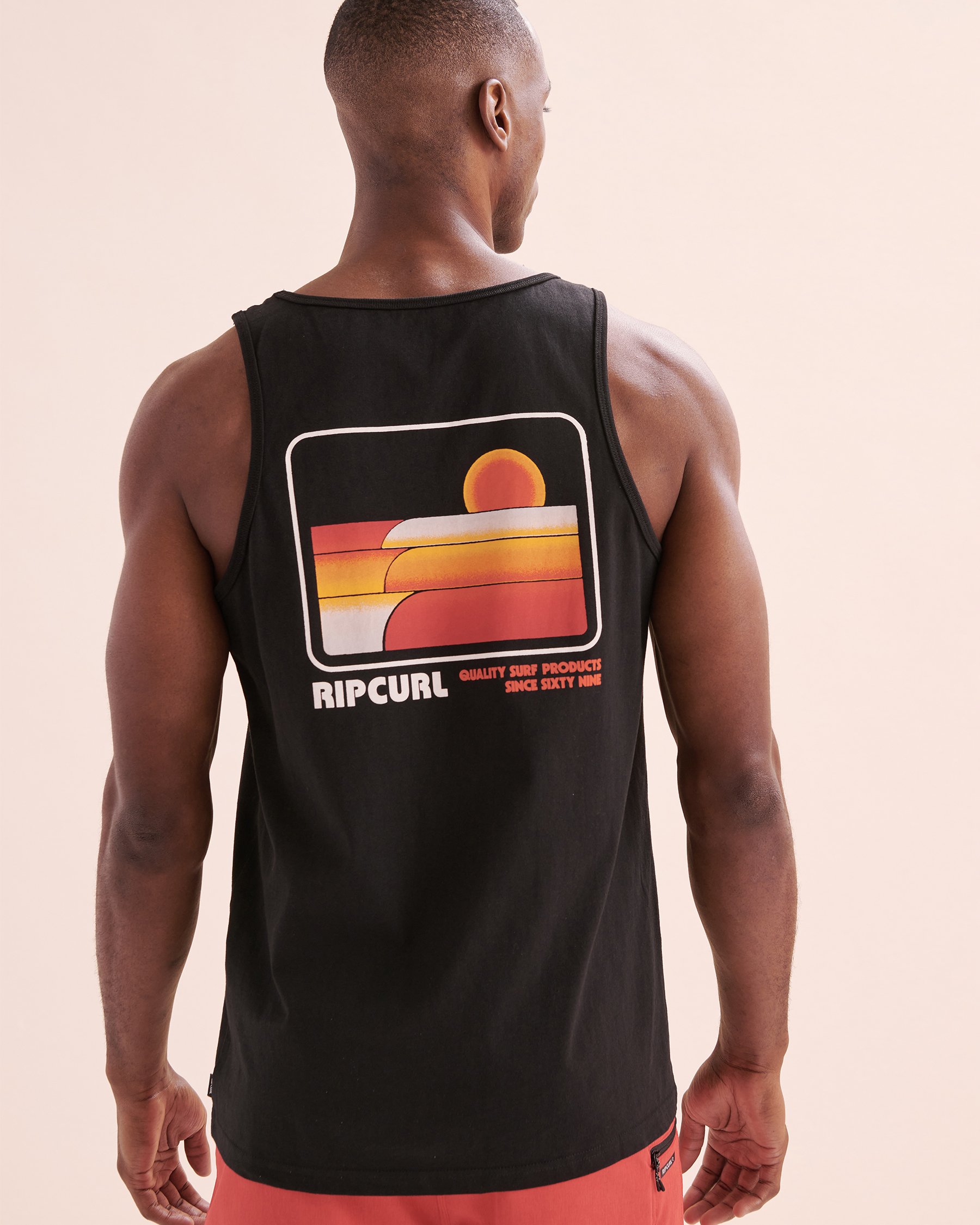 RIP CURL Surf Revival Peaking Tank Top Black 0OIMTE - View5