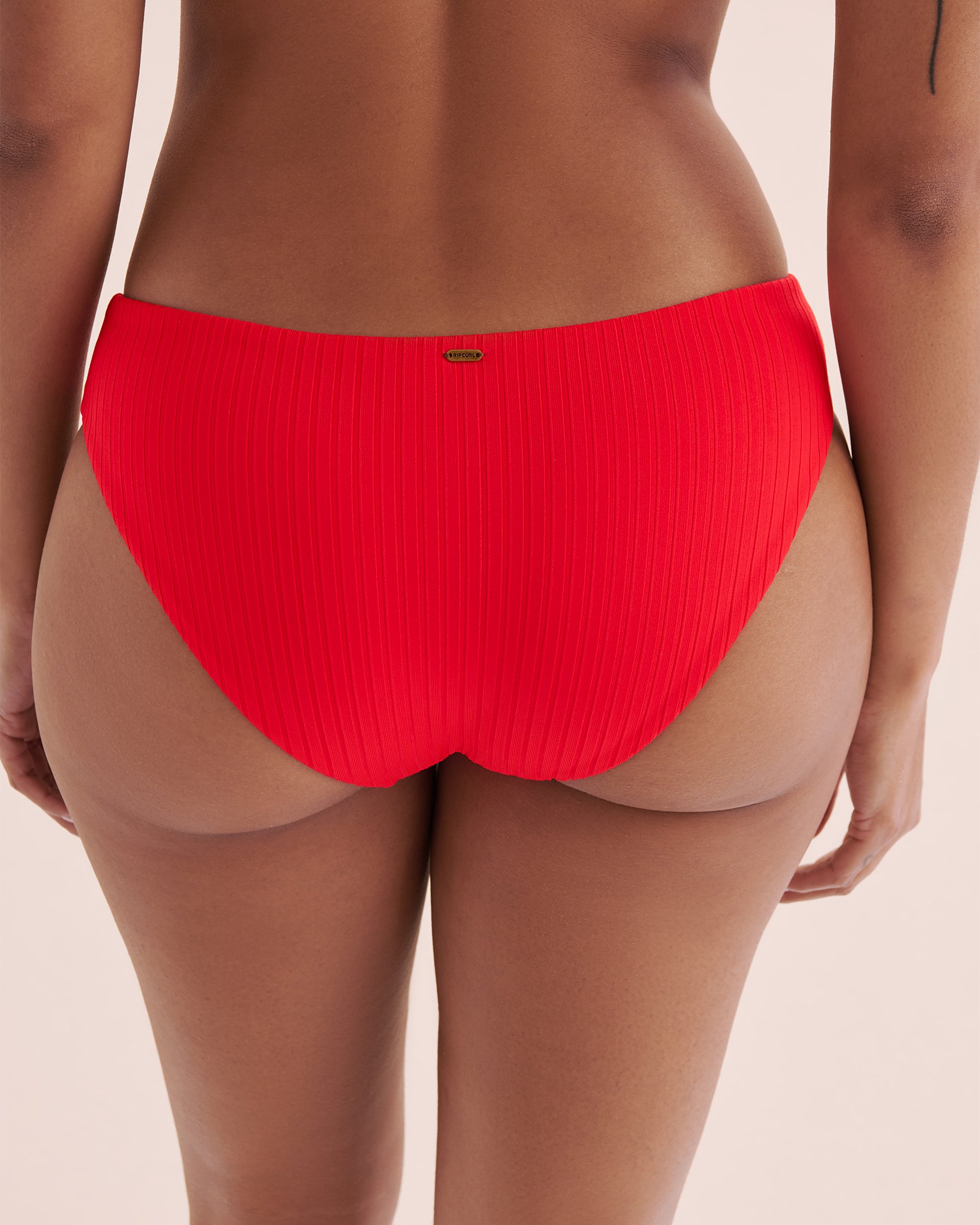 RIP CURL Premium Surf Full Coverage Bikini Bottom Hibiscus Red 0OXWSW - View2