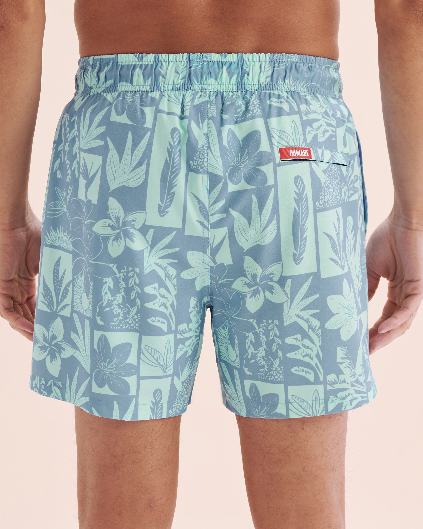 HAMABE Maillot volley avec longue doublure Bleu crépuscule 03100046 - View6