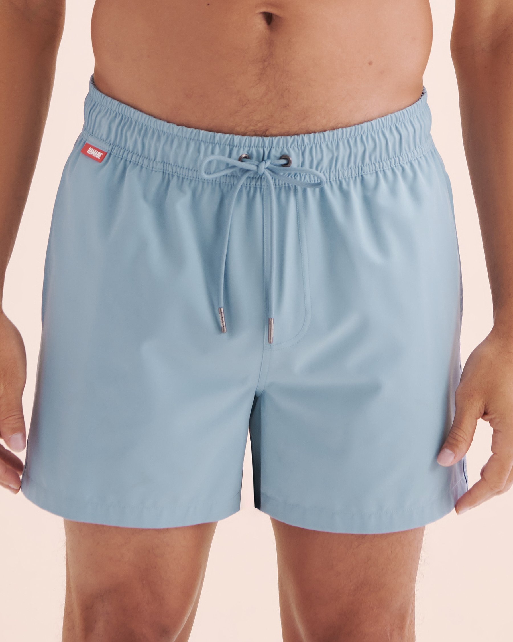 HAMABE Maillot volley avec filet Bleu crépuscule 03100047 - View4