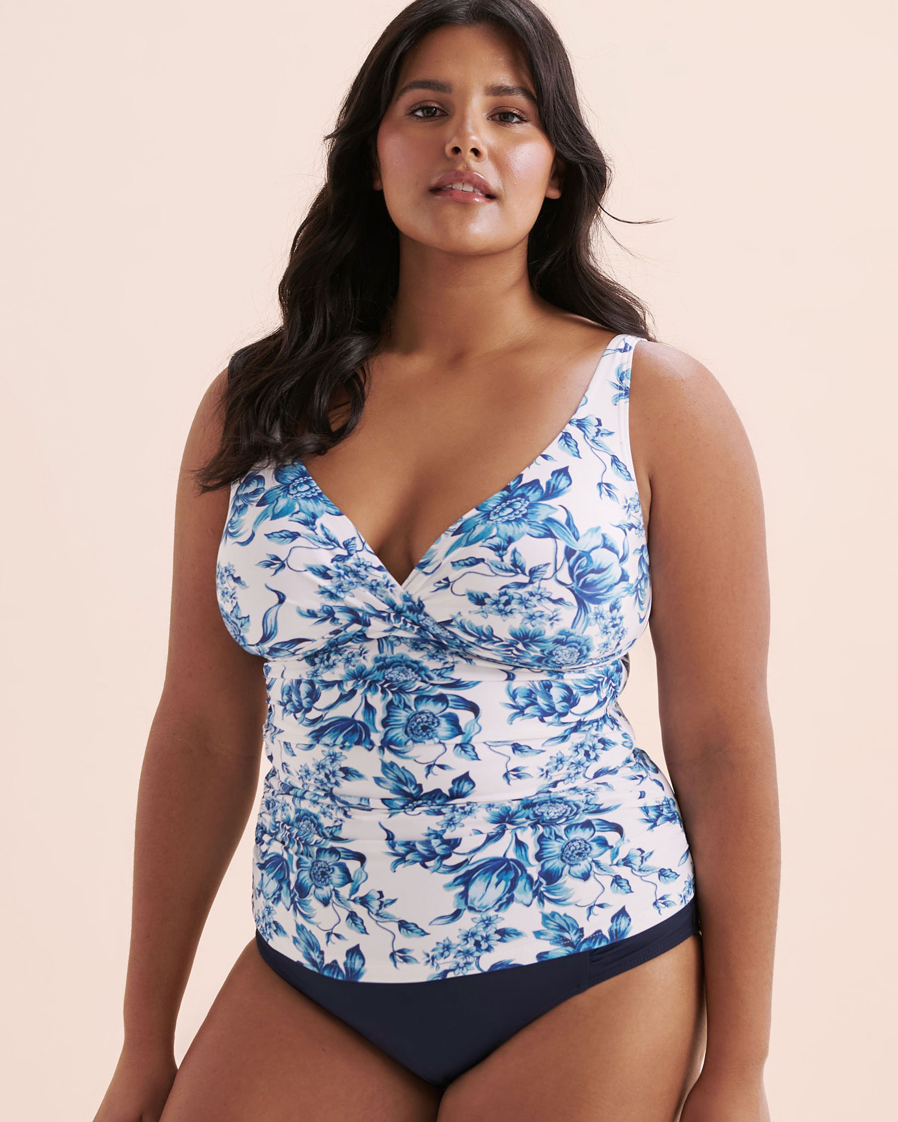 ARTESANDS Bois De Croix Delacroix D-G Cup Tankini Top White AT3721BC - View3