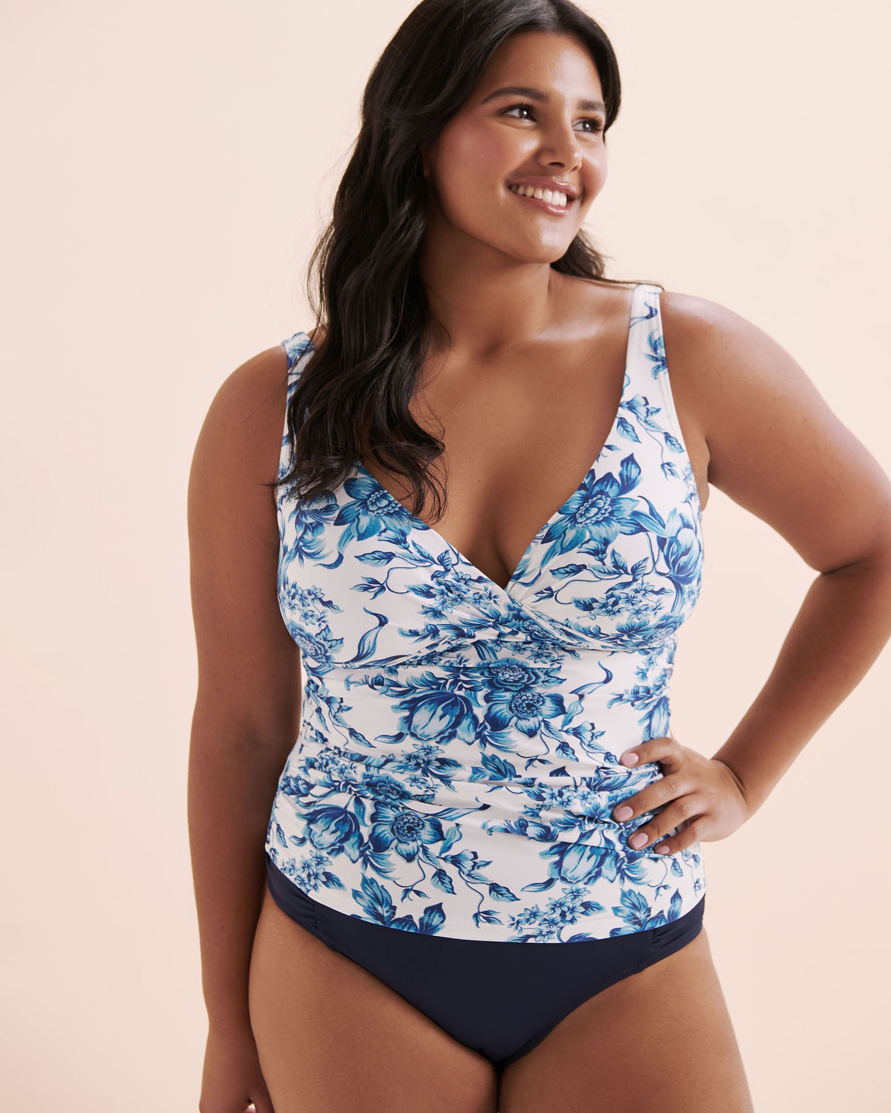 ARTESANDS Bois De Croix Delacroix D-G Cup Tankini Top White AT3721BC - View5