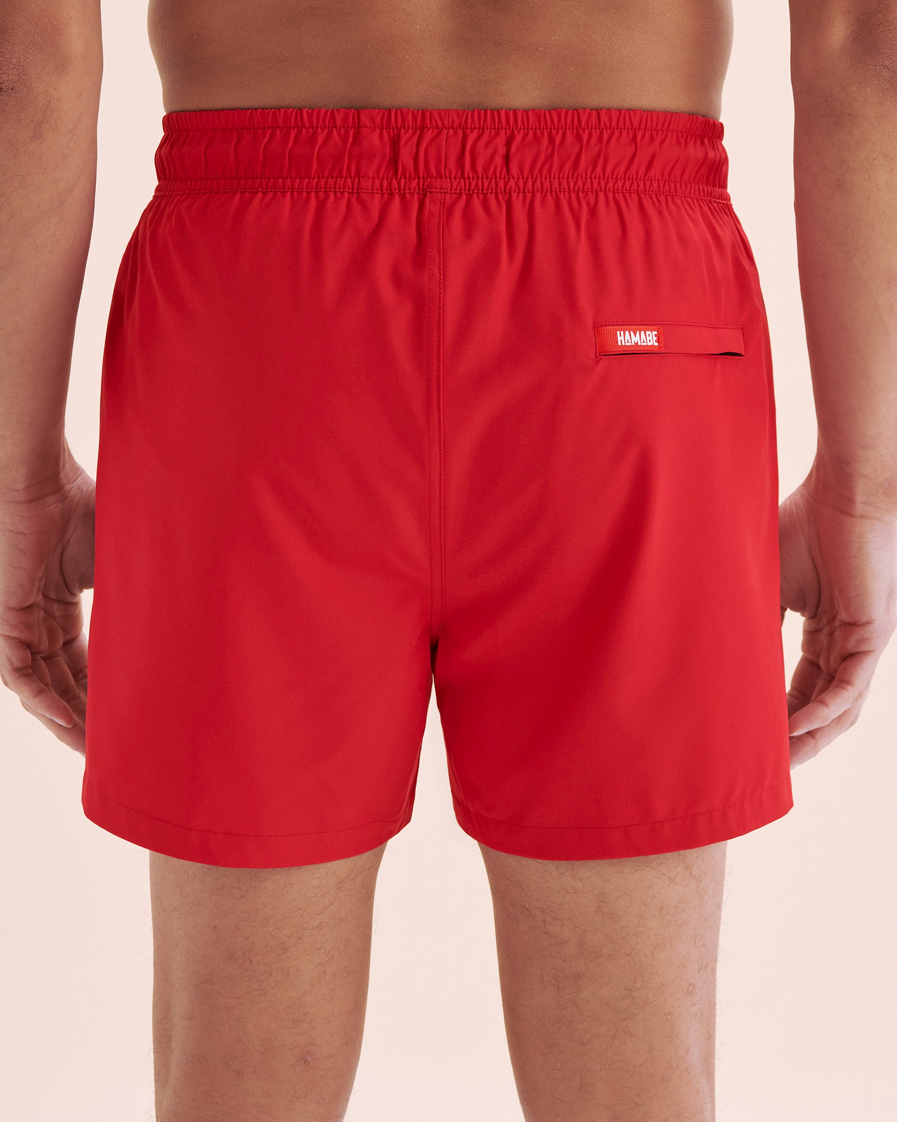 HAMABE Volley Swimsuit with Mesh Lining Ski Patrol Red 03100051 - View6