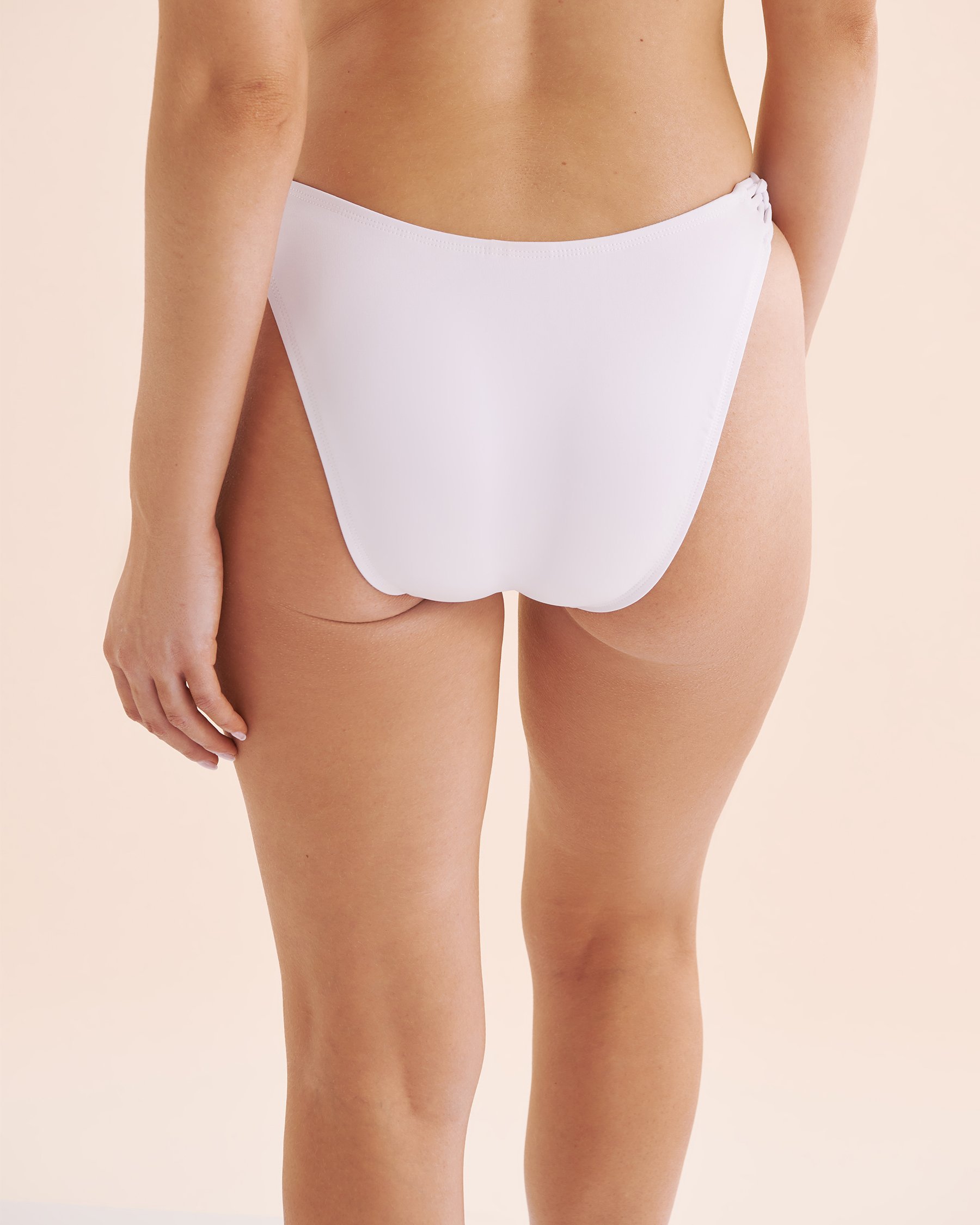 BLEU ROD BEATTIE Bas de bikini classique échancré La Cote Dazure Blanc RBCD25560 - View2