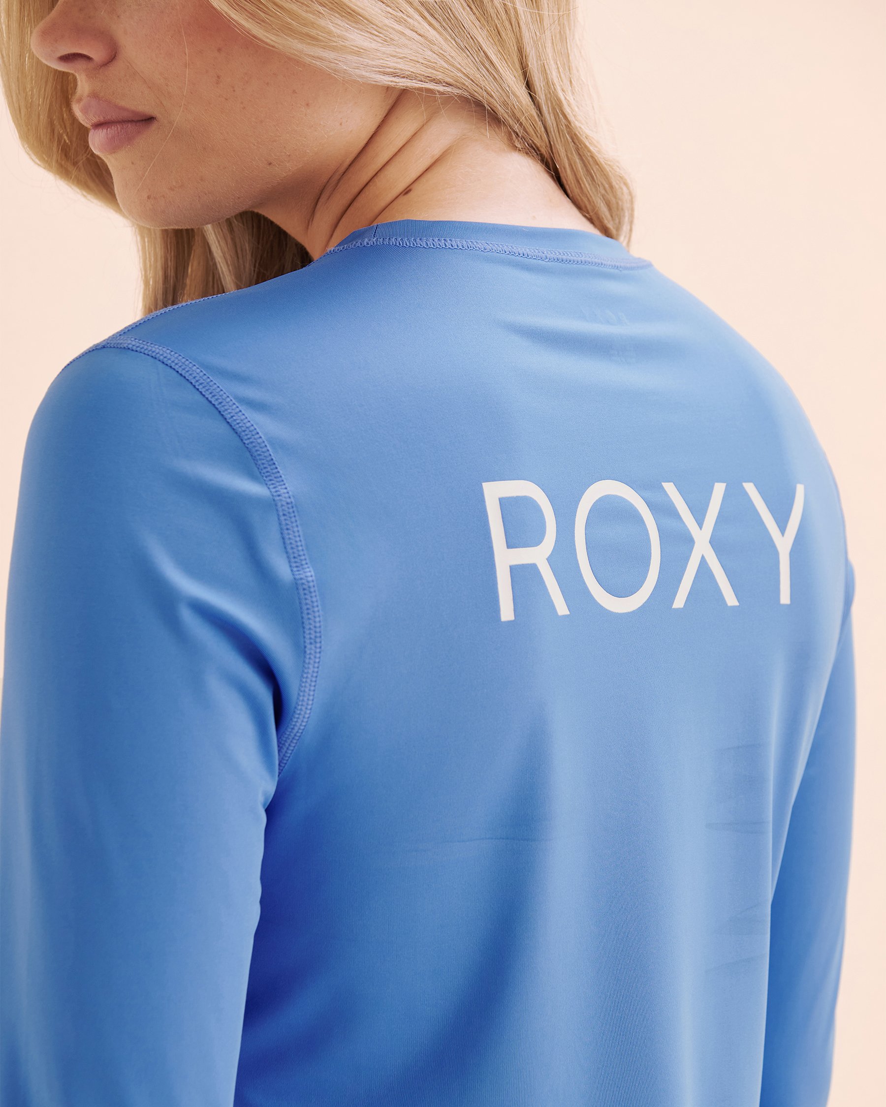 ROXY Rashguard à manches longues New Enjoy Waves Voile Bleue ERJWR03698 - View3