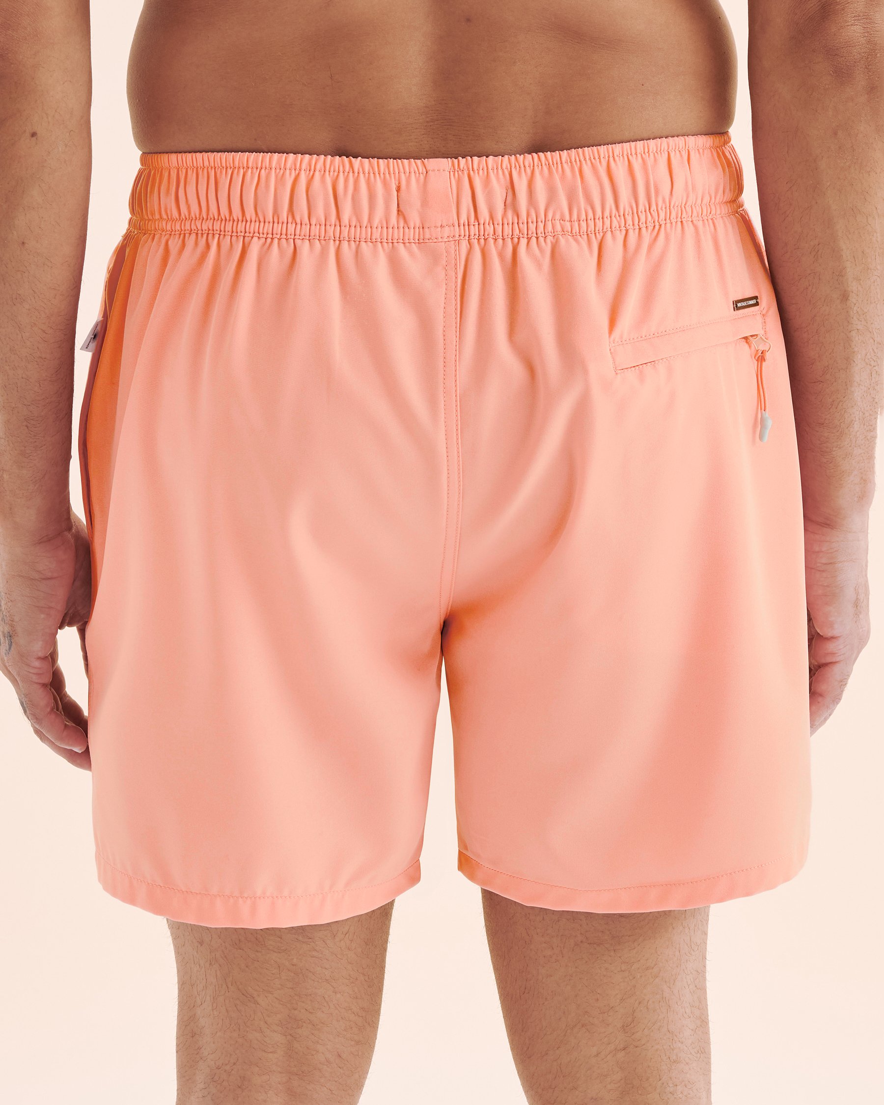 VINTAGE SUMMER Maillot volley doublé Perfo Rose corail V70840 - View6