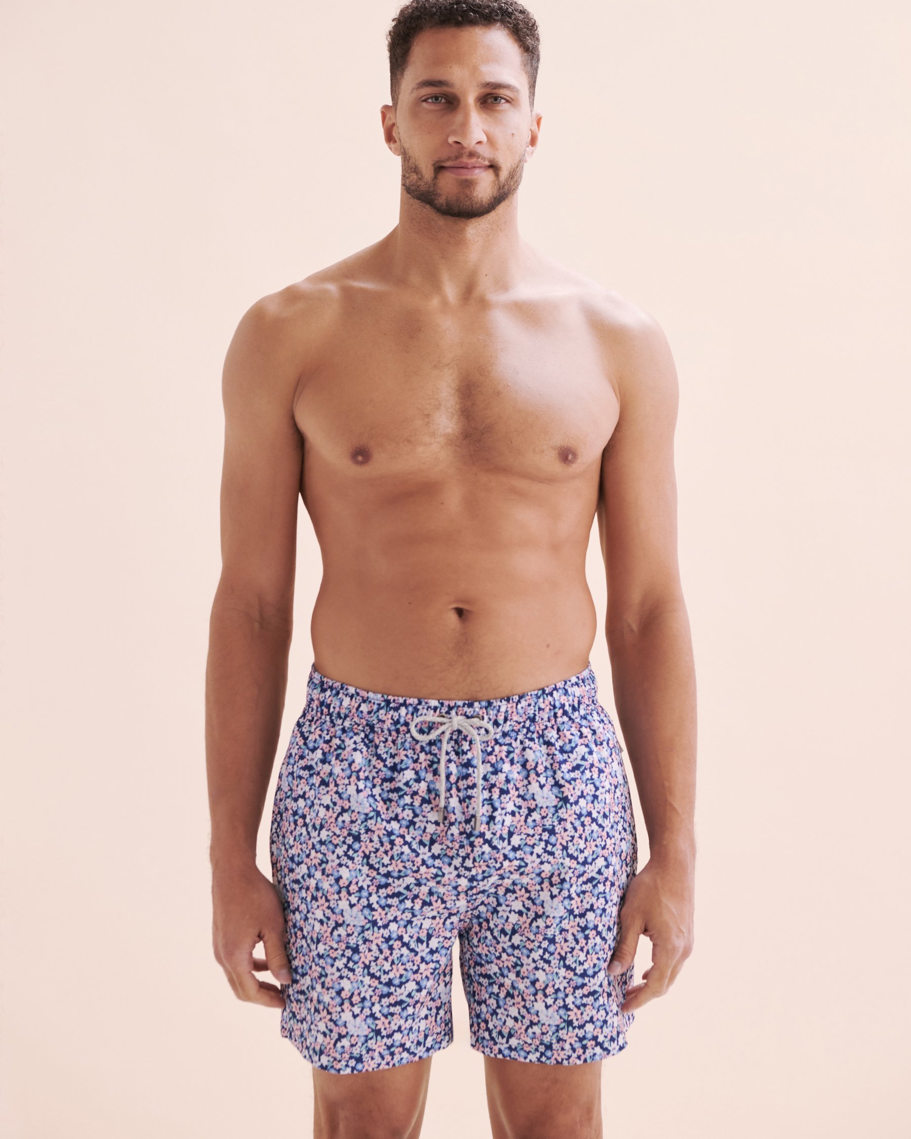 VINTAGE SUMMER Maillot volley Bleu marin V70816 - Voir5