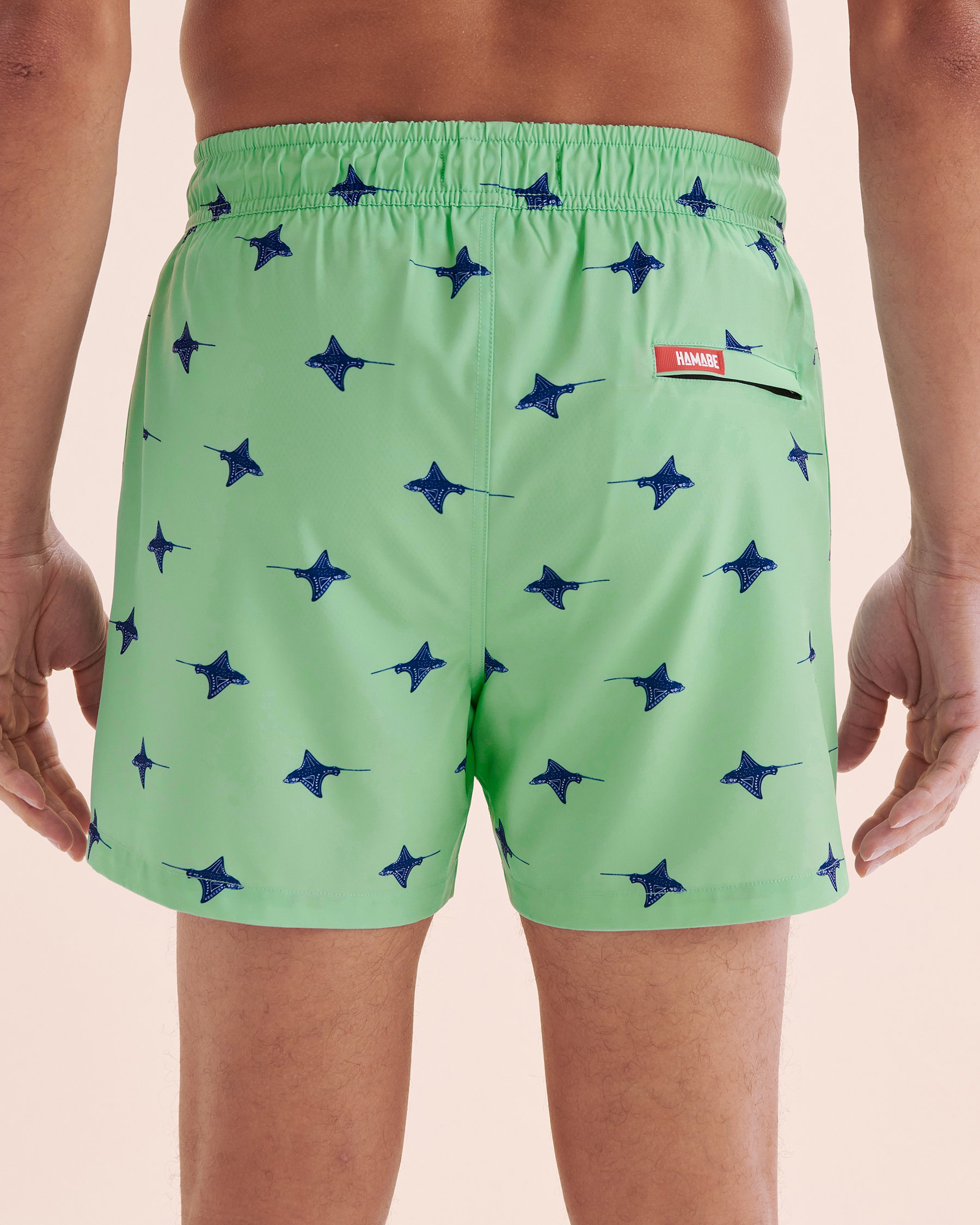 HAMABE Maillot volley avec filet Bleu 03100051 - Voir6