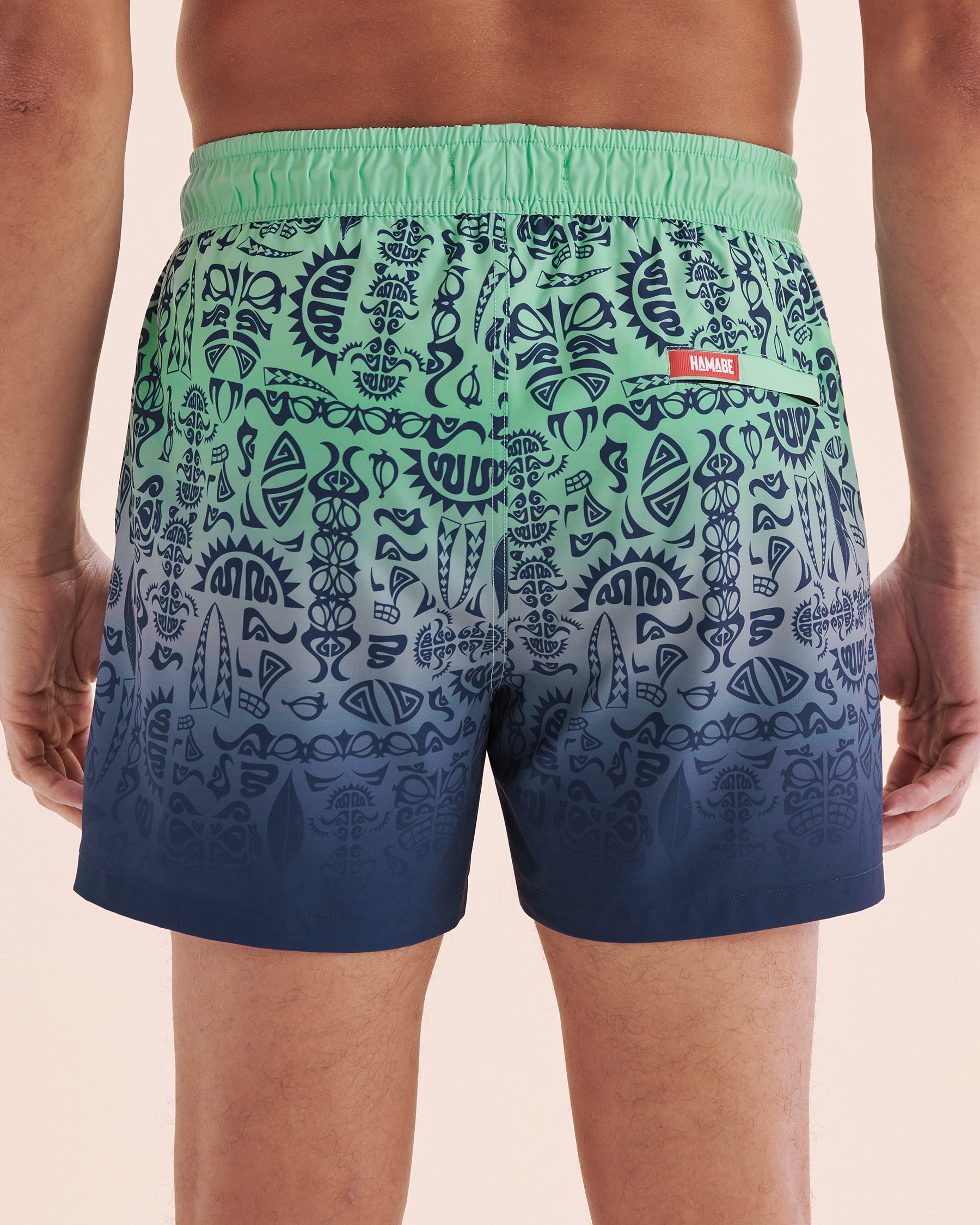 HAMABE Maillot volley avec filet Bleu turquoise 03100051 - Voir6