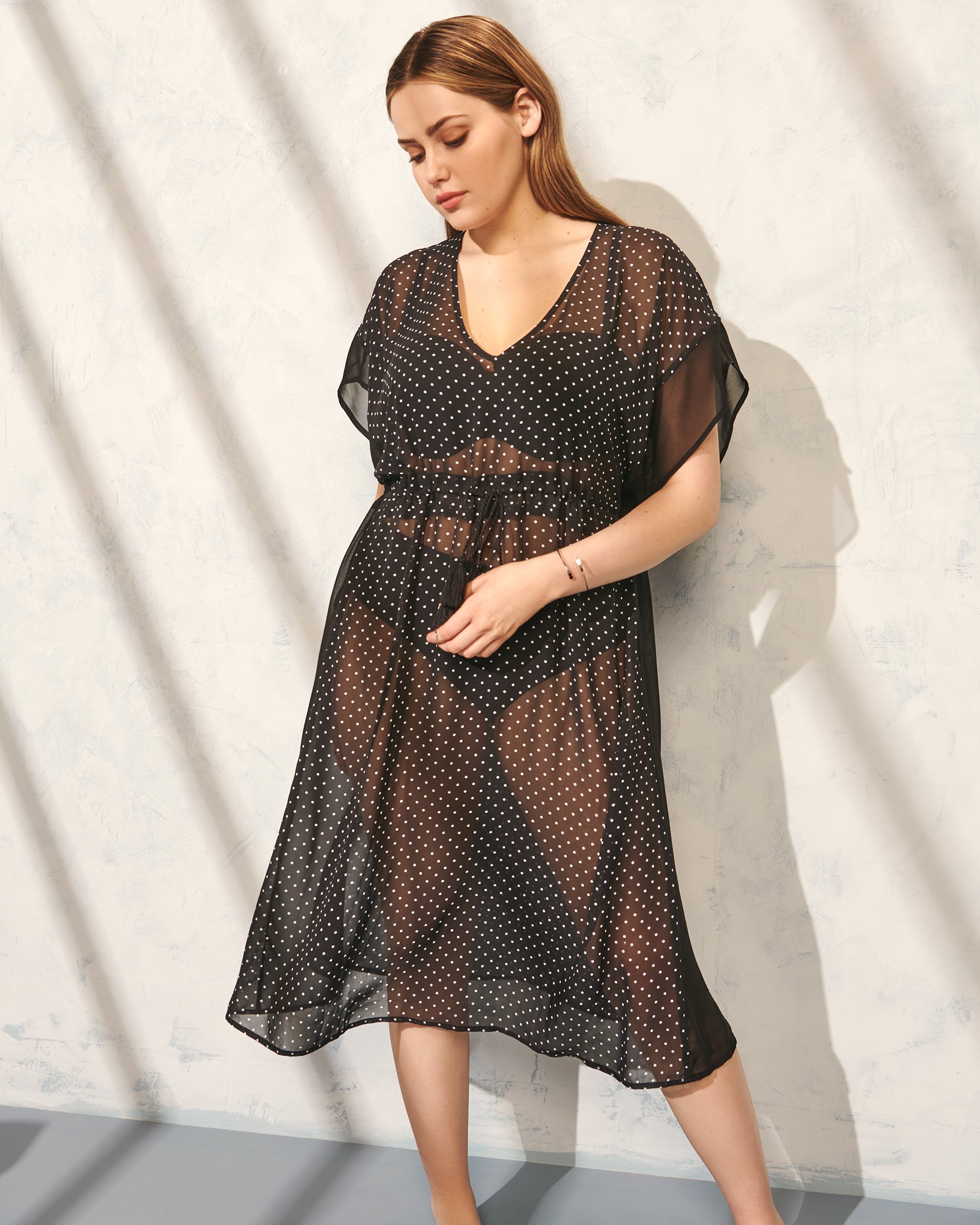 TURQUOISE COUTURE CRUISING Dress Dots 02300050 - View1