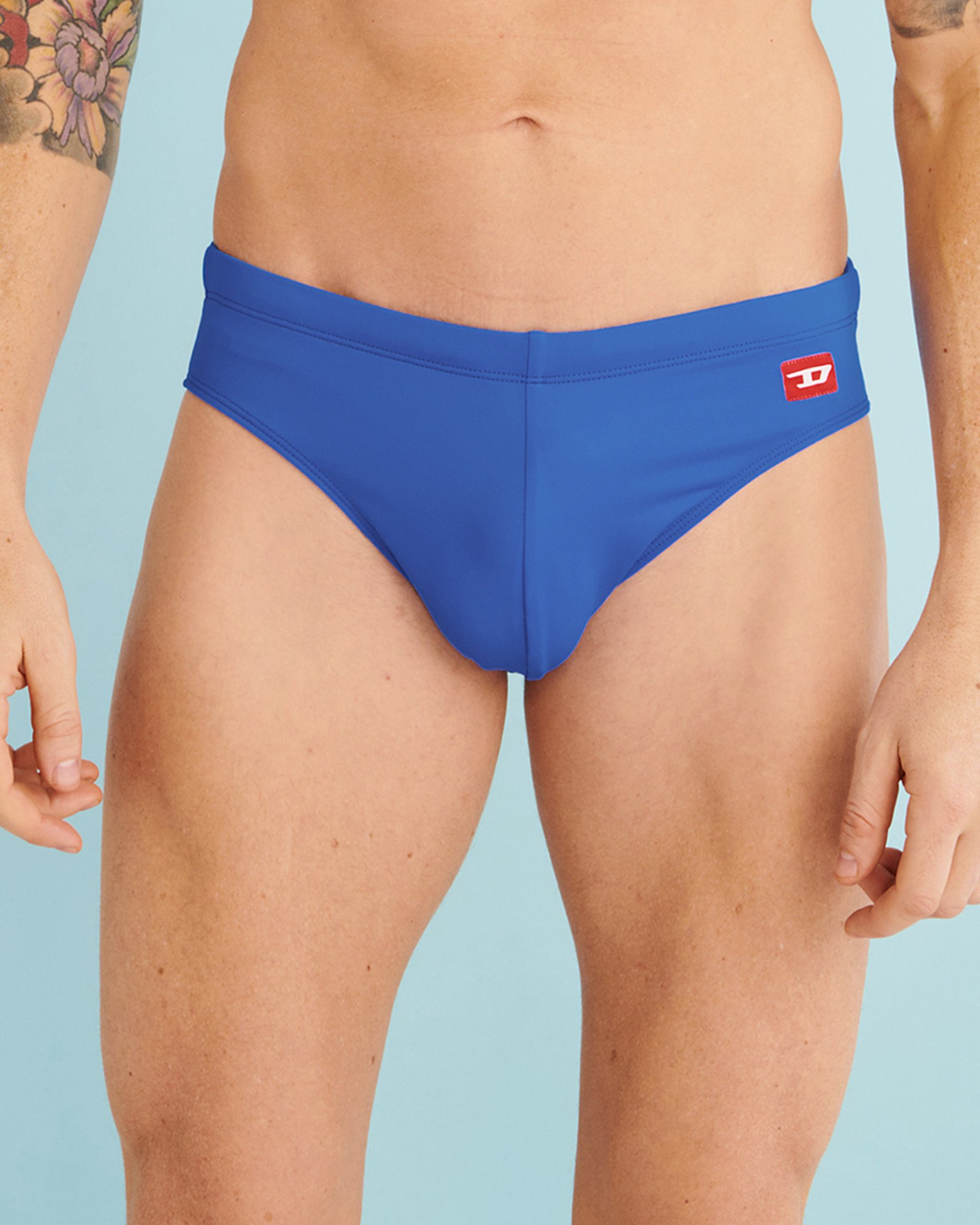 DIESEL Maillot de bain boxer Bleu 00SMNQ0JEAX - Voir1