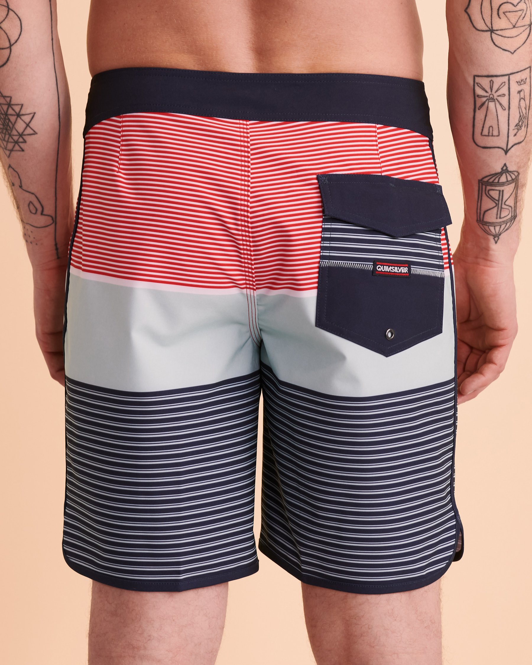 QUIKSILVER Maillot boardshort SURFSILK TIJUANA Rayures EQYBS04652 - Voir2