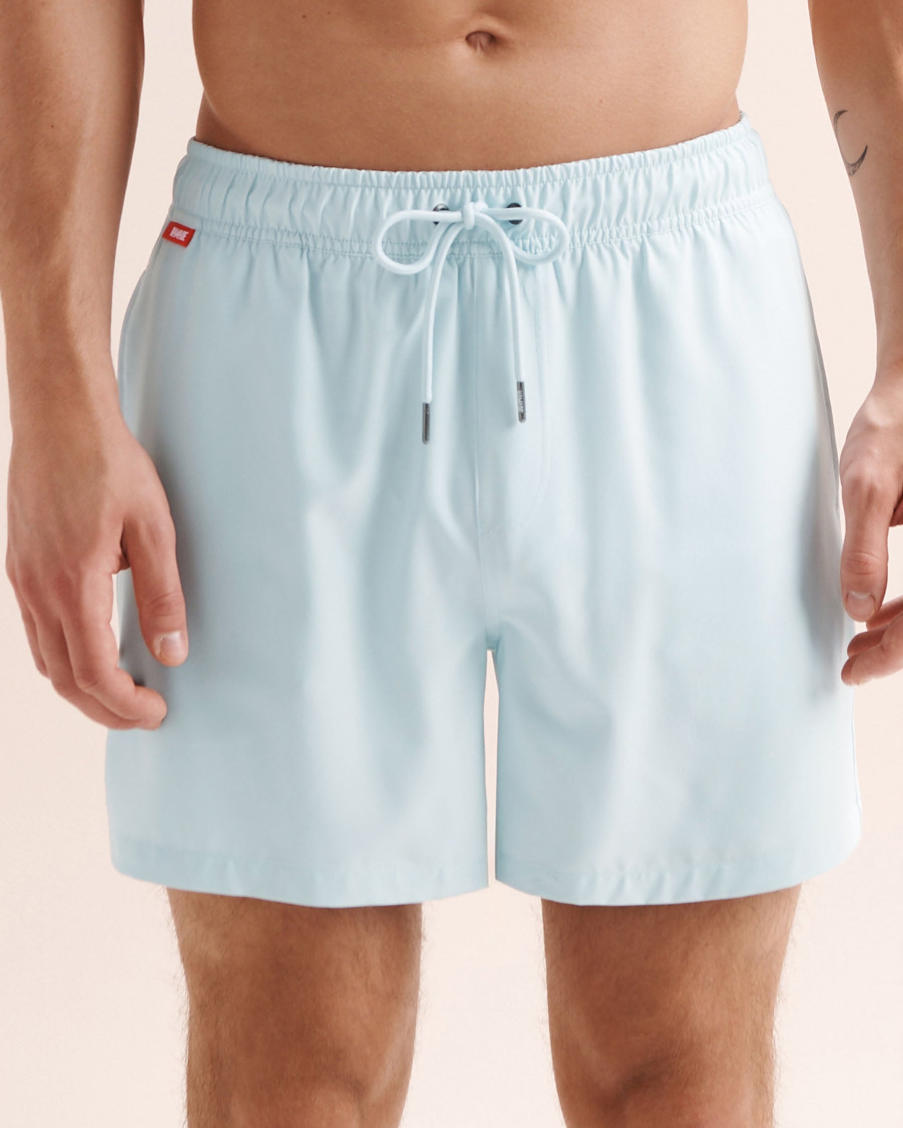 HAMABE Maillot volley 5'' avec doublure de compression Bleu mer 03100085 - View6