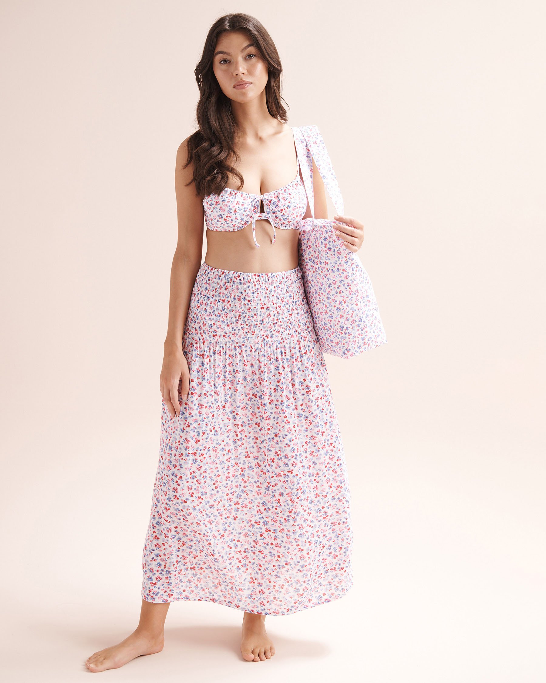 TROPIK Sac floral Blanc 02500016 - View4