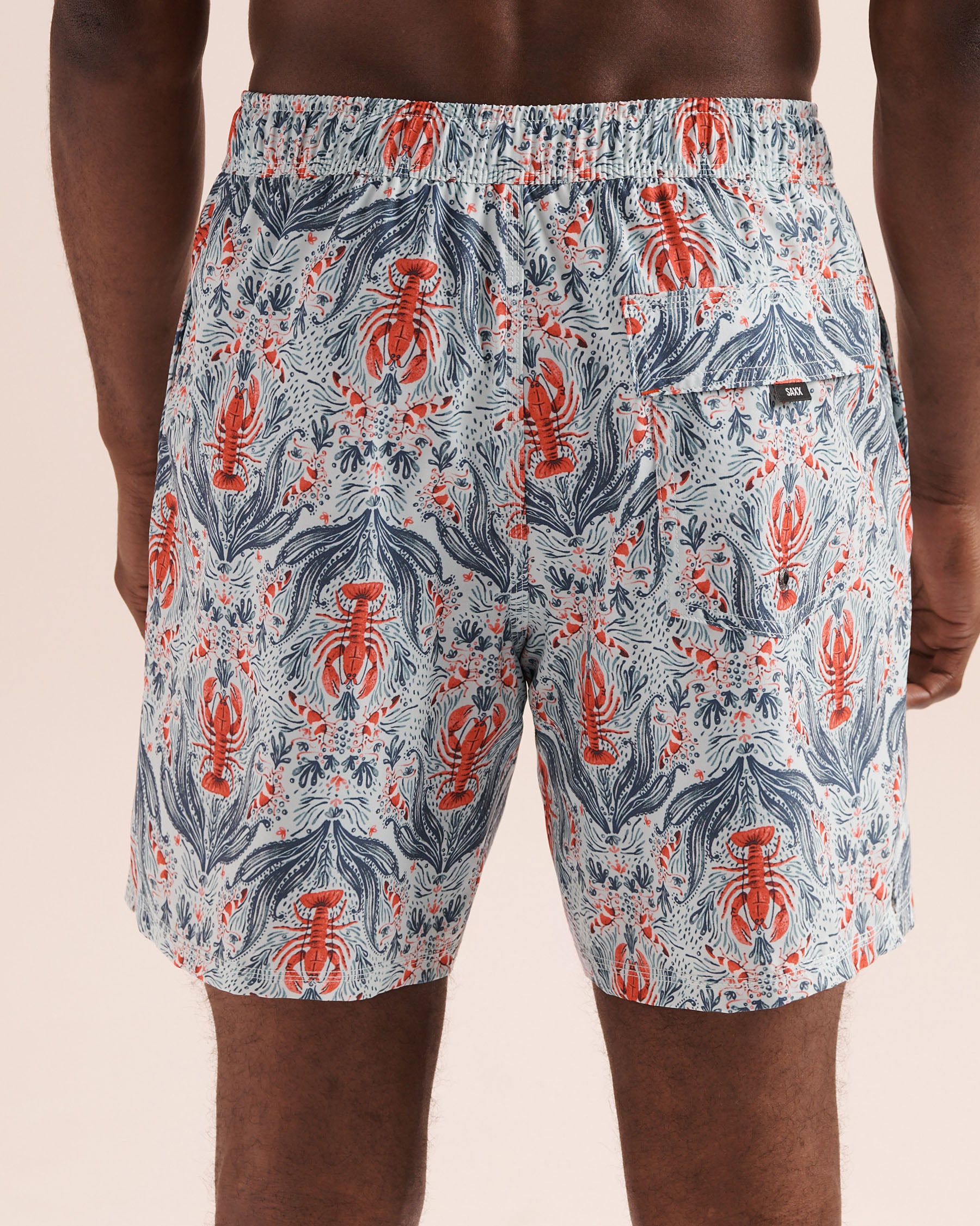 SAXX Maillot Volley 2N1 Oh Buoy avec doublure Bleu SXSW04L - View2