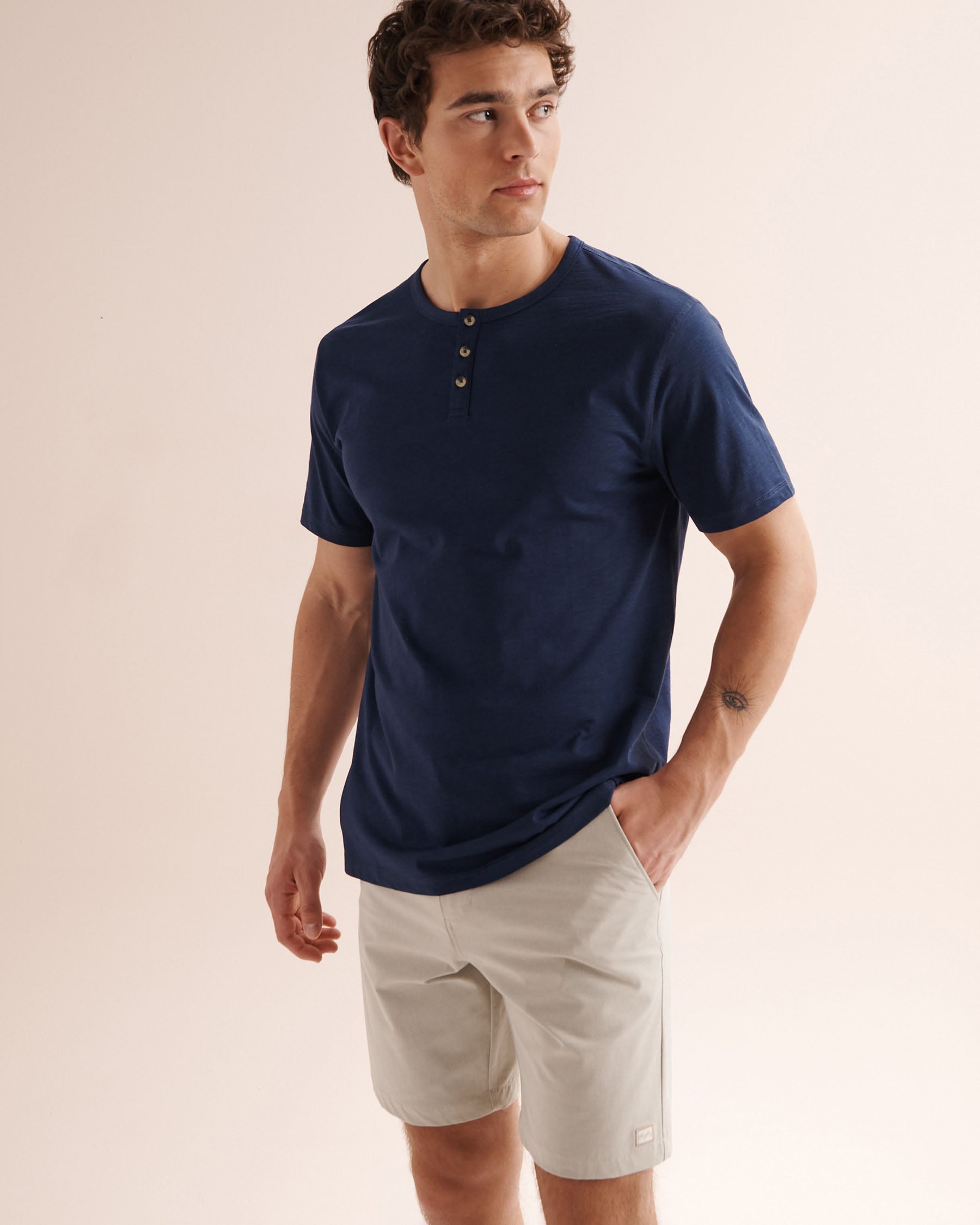 OFF THE BEACH T-Shirt Blue 04100071 - View1