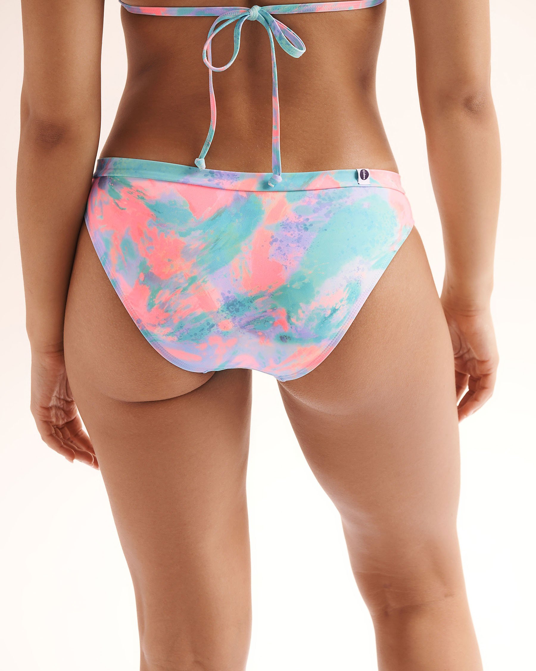 EIDON Wild Current Rider V Low-Rise Bikini Bottom Green 35291337 - View7