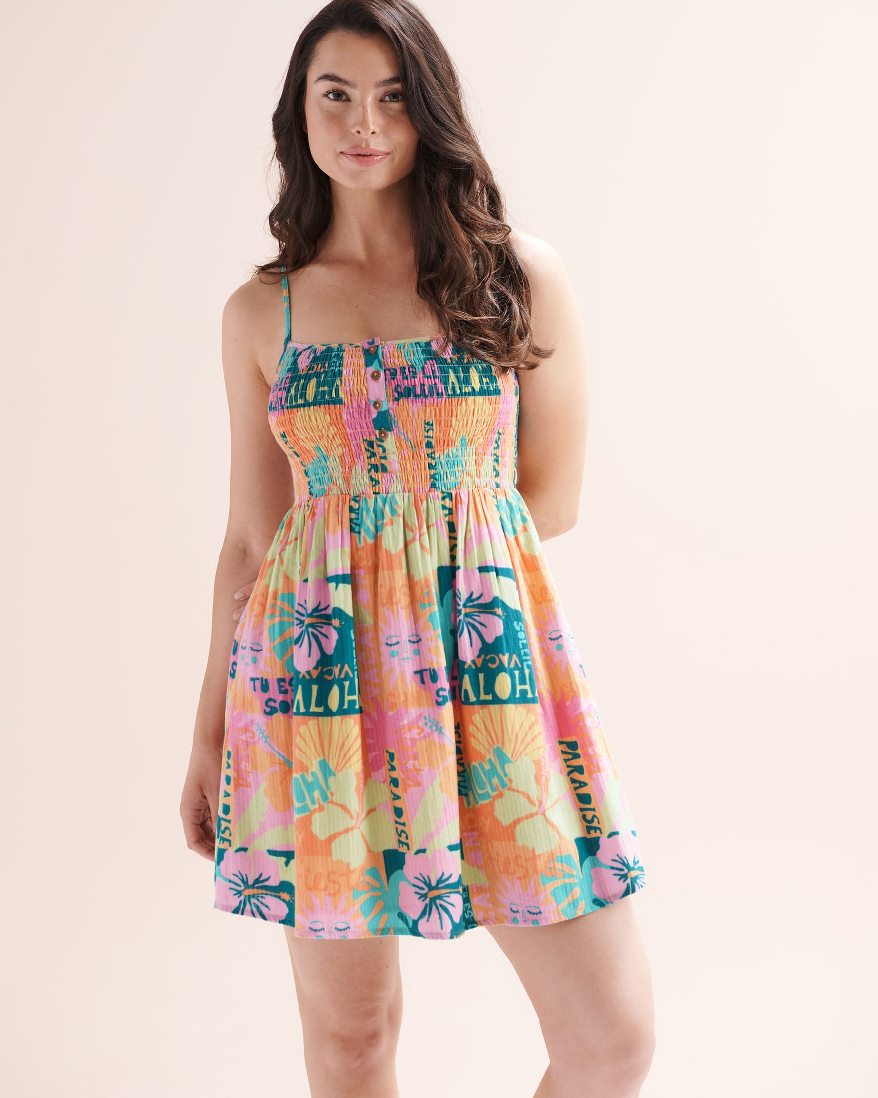 BILLABONG Robe courte Fever Dream Multi BL001544W - View1