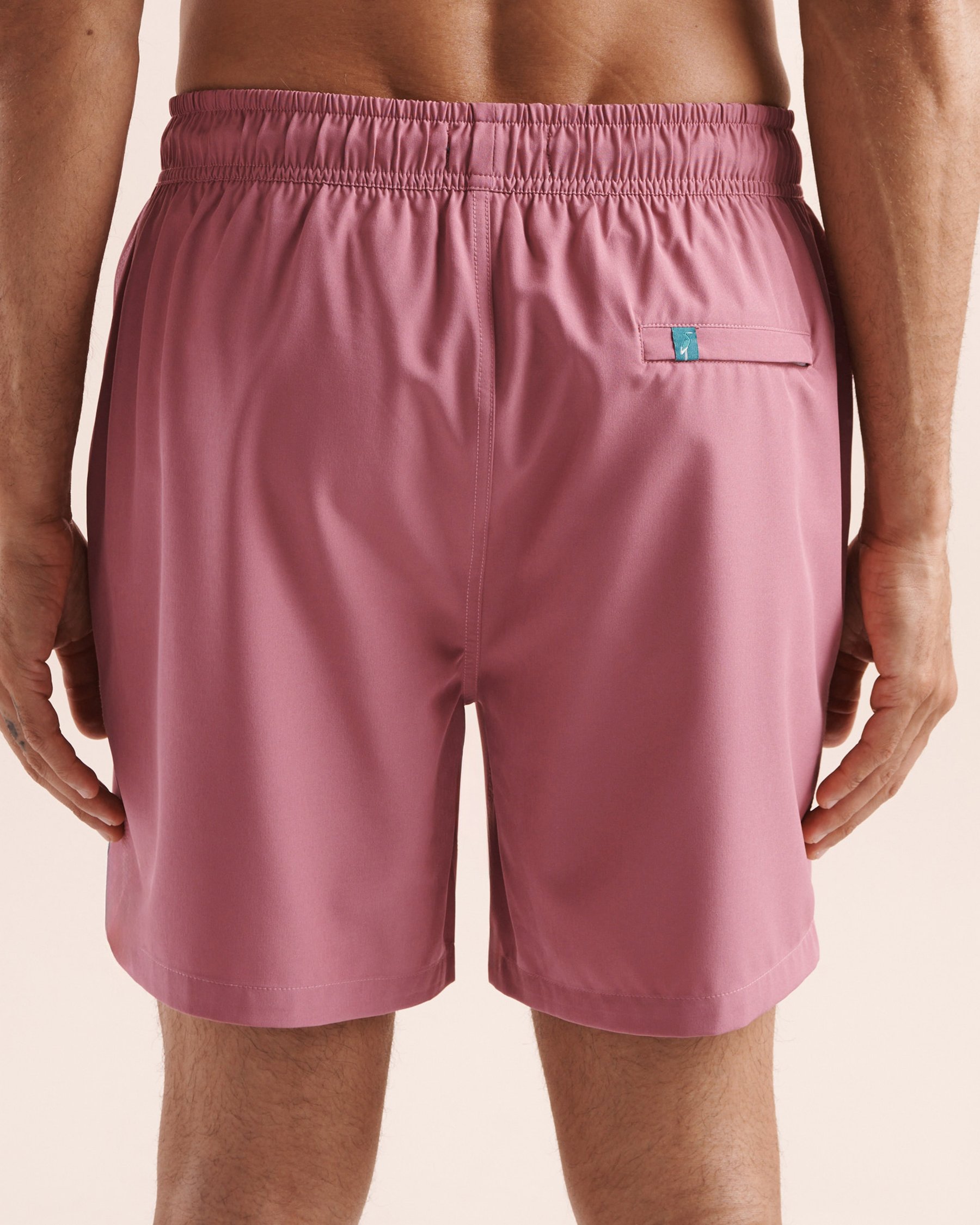 SHORELINE SEVEN Long Liner 6'' Volley Swimsuit Heather Pink 03100090 - View2
