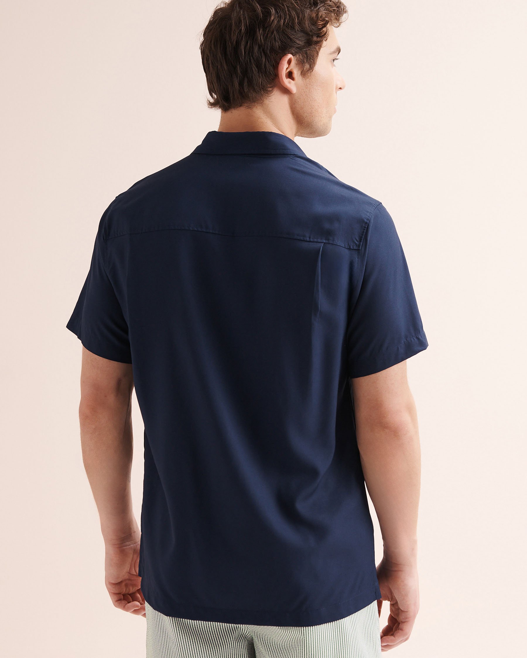 SHORELINE SEVEN Short Sleeves Shirt Blue 04100074 - View3