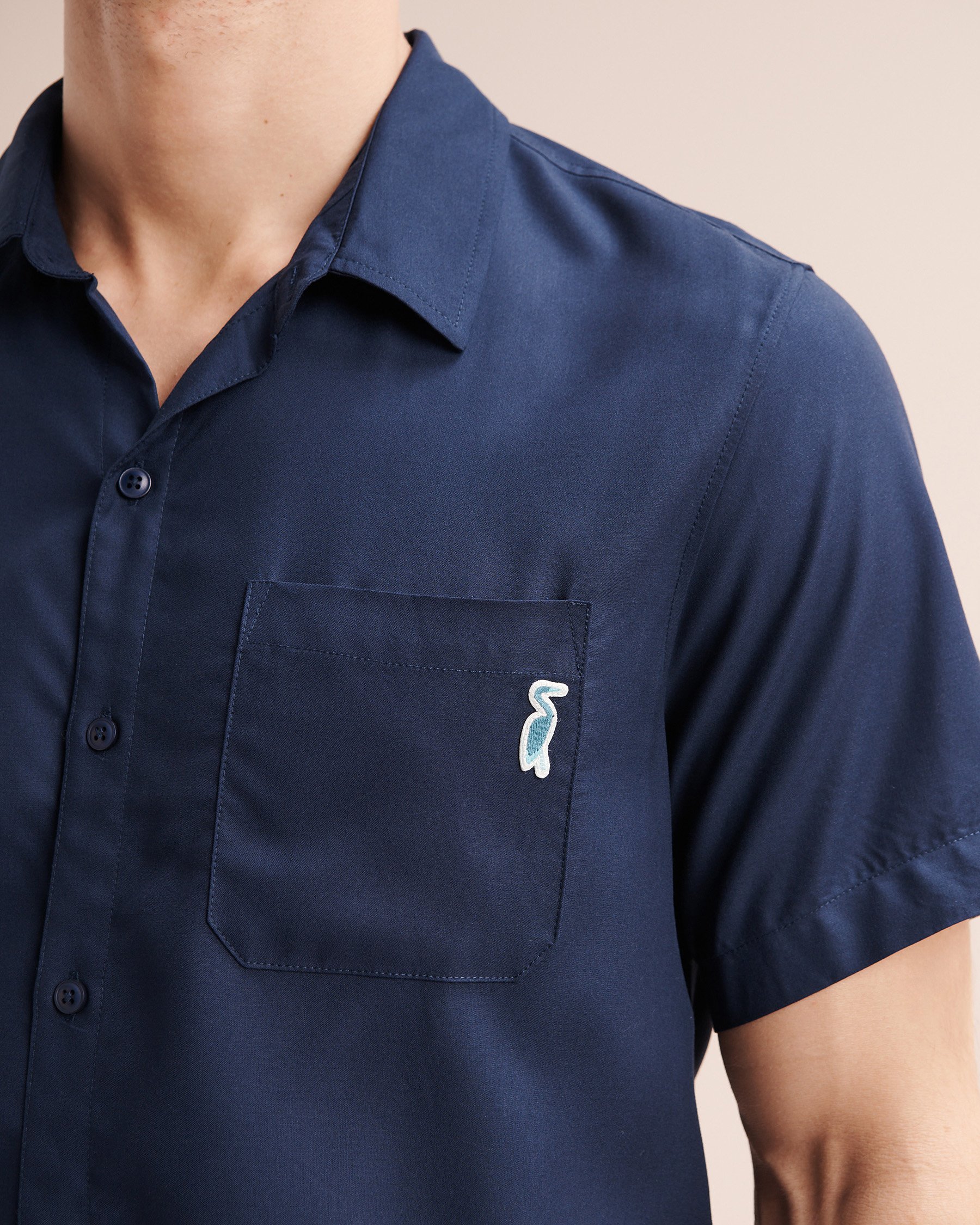SHORELINE SEVEN Short Sleeves Shirt Blue 04100074 - View4