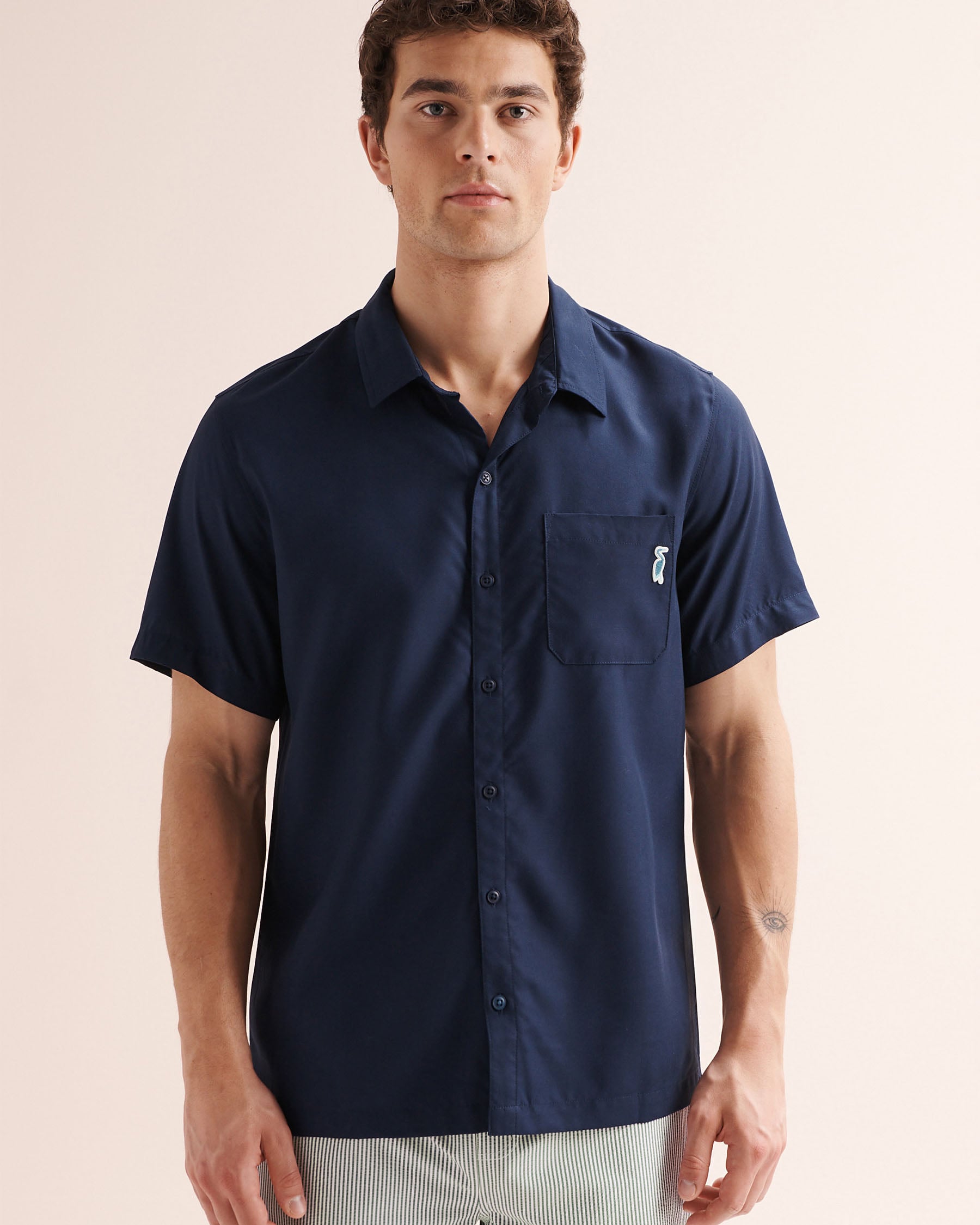 SHORELINE SEVEN Short Sleeves Shirt Blue 04100074 - View5